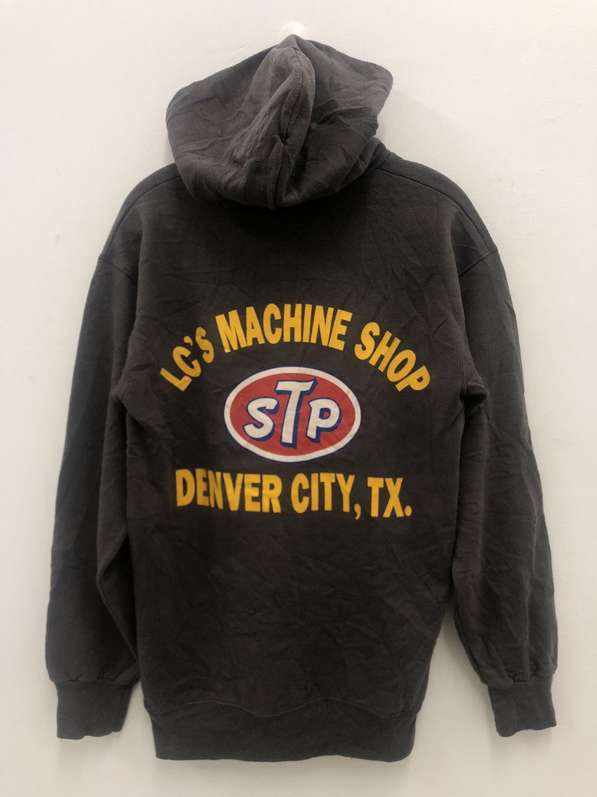 Sports Specialties Rare Vintage STP Lc’s Machine Shop Denver City Texas Hooded Size US S / EU 44-46 / 1 - 1 Thumbnail
