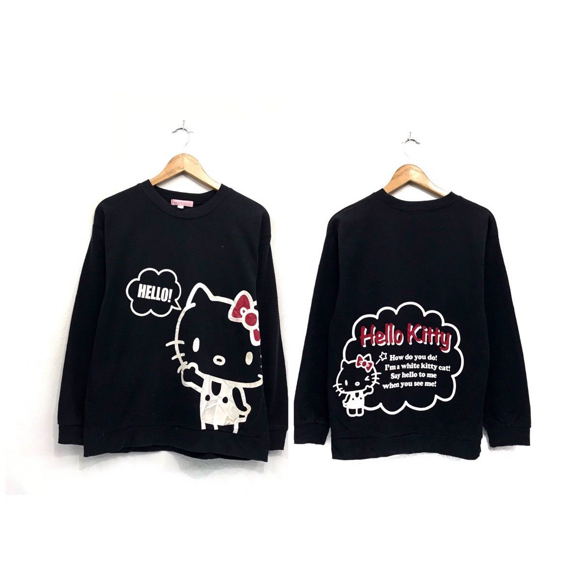 Cartoon Network × Vintage Hello Kitty sweatshirt biglogo Size US M / EU 48-50 / 2 - 1 Thumbnail