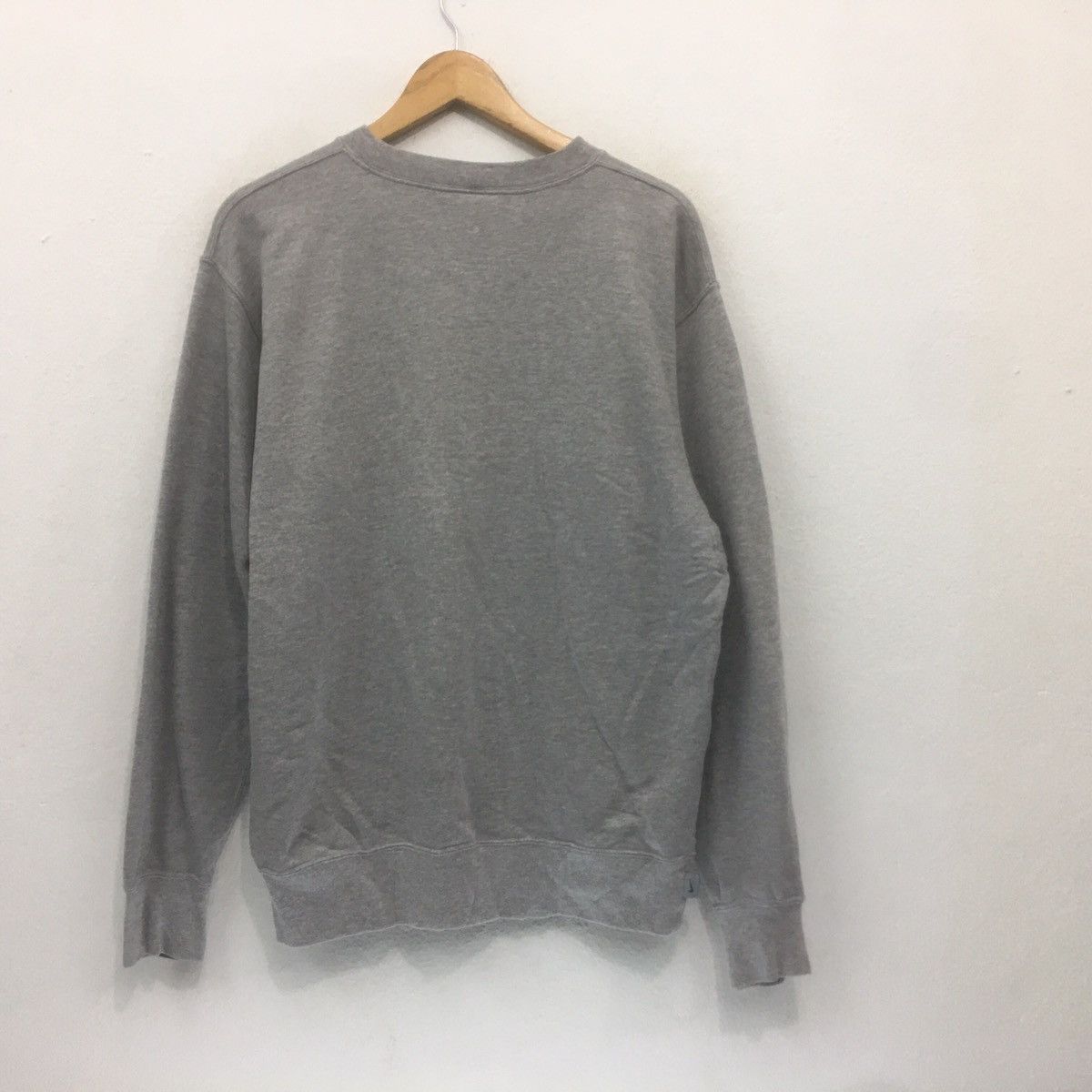 Nike × Vintage Nike Swoosh logo Embroidery Plain Sweatshirt Crewneck Gray Size US M / EU 48-50 / 2 - 5 Thumbnail