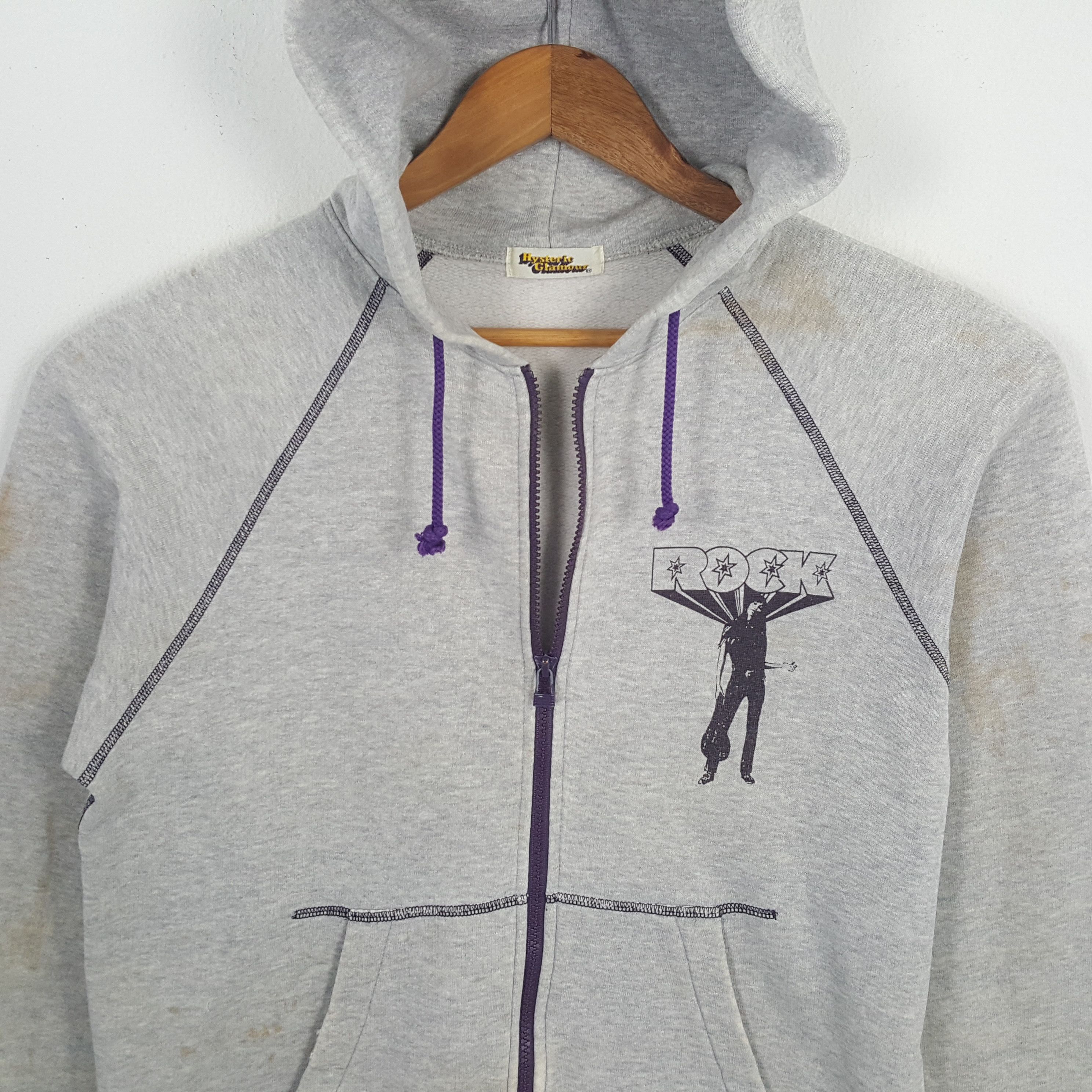 Hysteric Glamour × Japanese Brand × Vintage Vintage HYSTERIC GLMAOUR Japanese Brand Hoodies Size US M / EU 48-50 / 2 - 4 Thumbnail