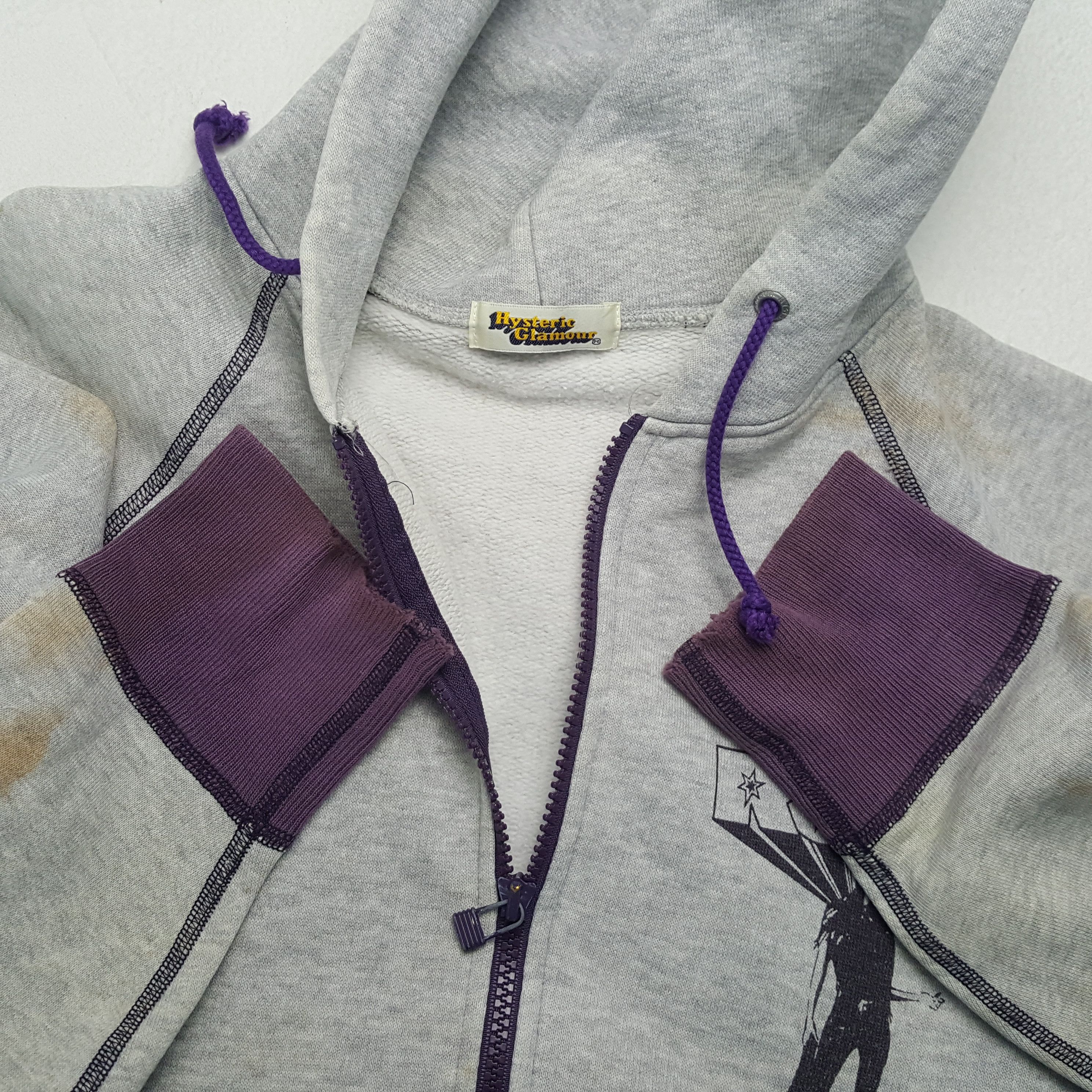 Hysteric Glamour × Japanese Brand × Vintage Vintage HYSTERIC GLMAOUR Japanese Brand Hoodies Size US M / EU 48-50 / 2 - 9 Thumbnail