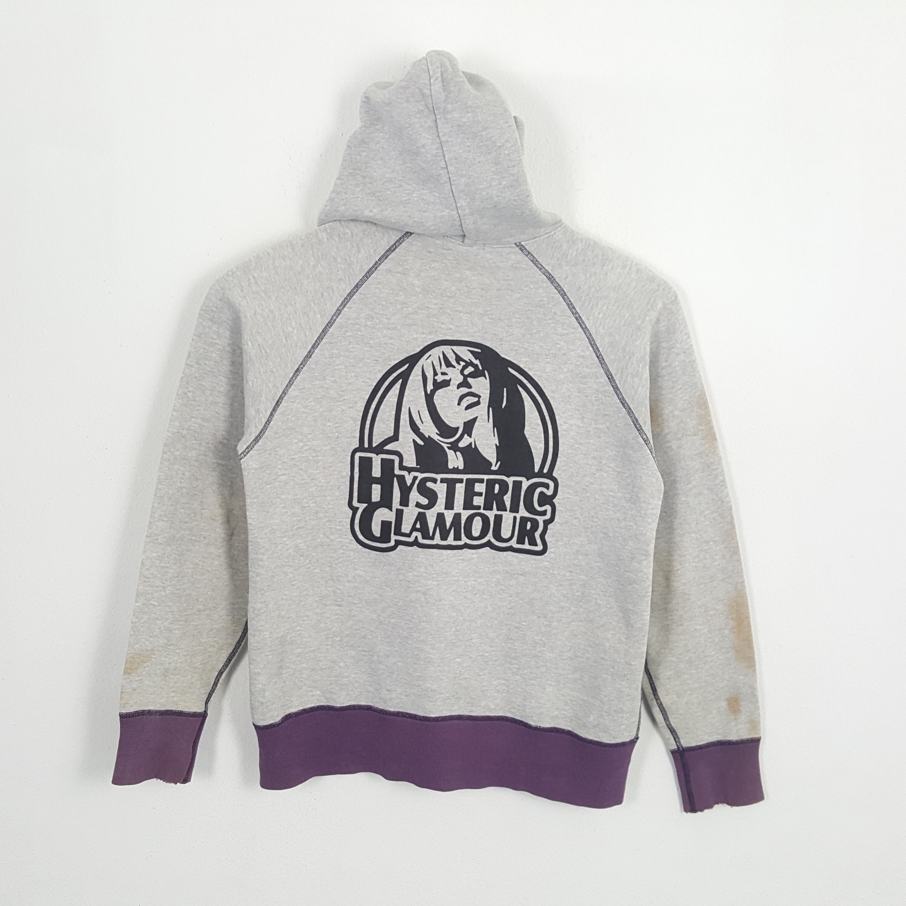 Hysteric Glamour × Japanese Brand × Vintage Vintage HYSTERIC GLMAOUR Japanese Brand Hoodies Size US M / EU 48-50 / 2 - 1 Thumbnail
