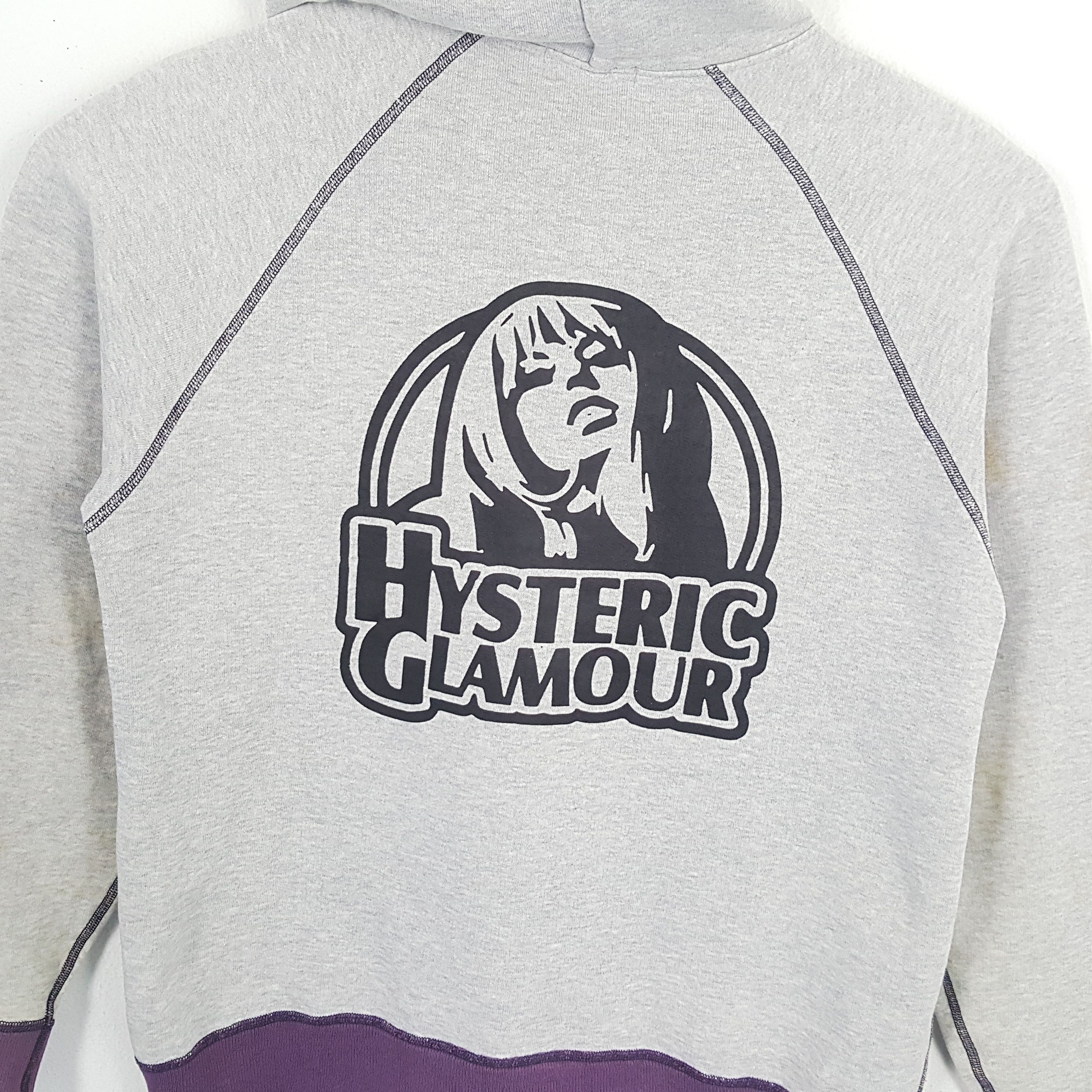 Hysteric Glamour × Japanese Brand × Vintage Vintage HYSTERIC GLMAOUR Japanese Brand Hoodies Size US M / EU 48-50 / 2 - 2 Thumbnail