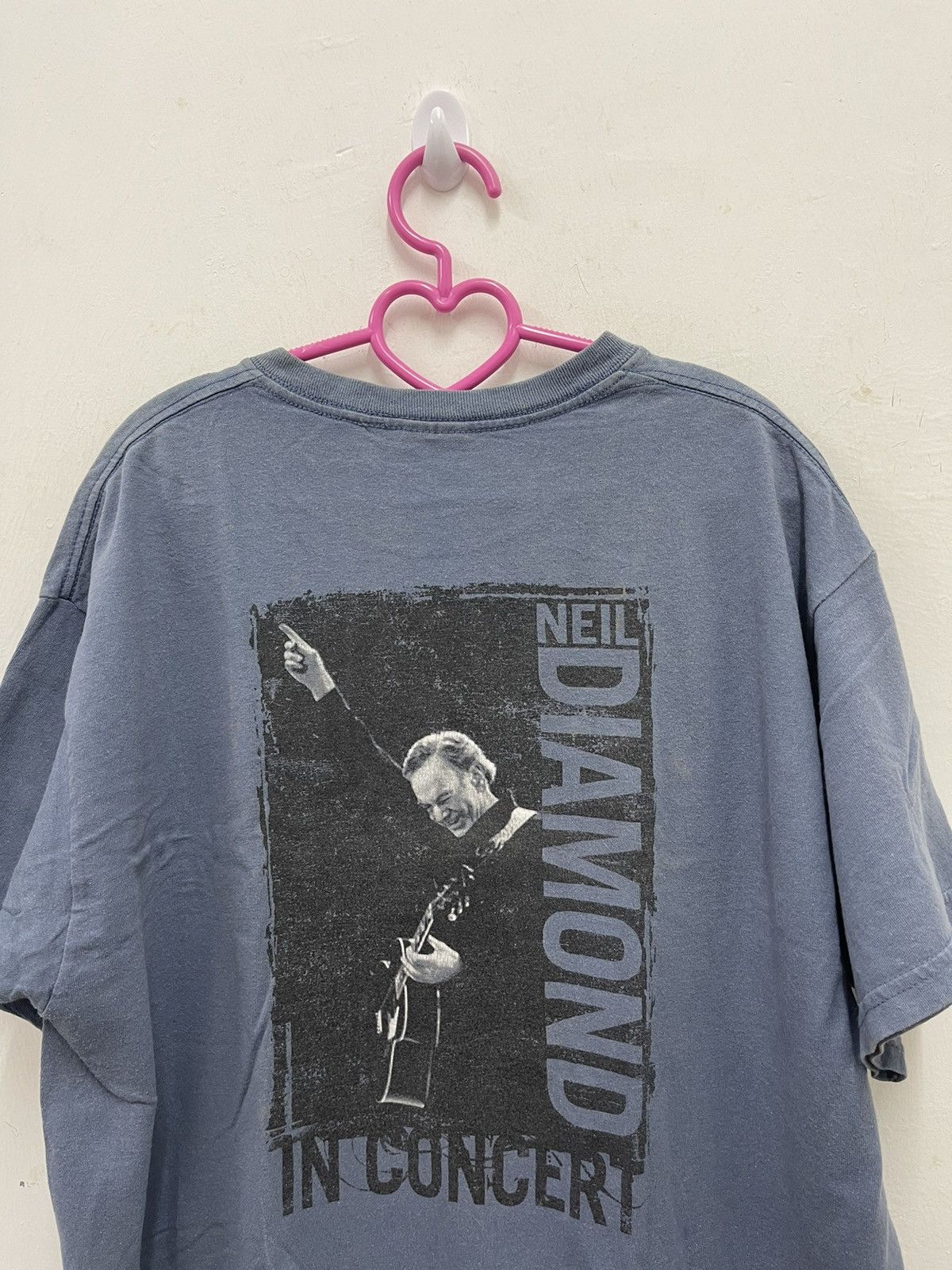 Band Tees Rare NEIL DIAMOND World Tour 2008 in Concert Shirt Size US L / EU 52-54 / 3 - 2 Thumbnail