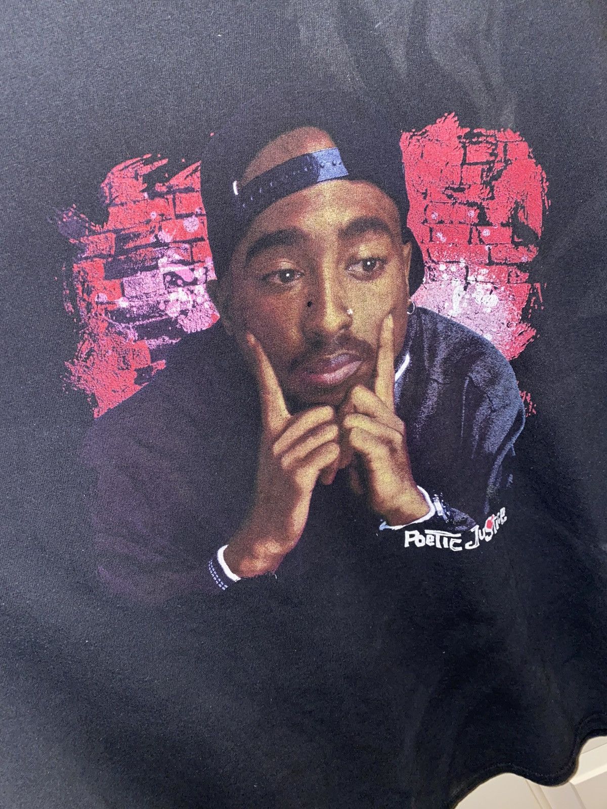 Vintage Tupac “Poetic Justice” vintage tee Size US XL / EU 56 / 4 - 2 Thumbnail
