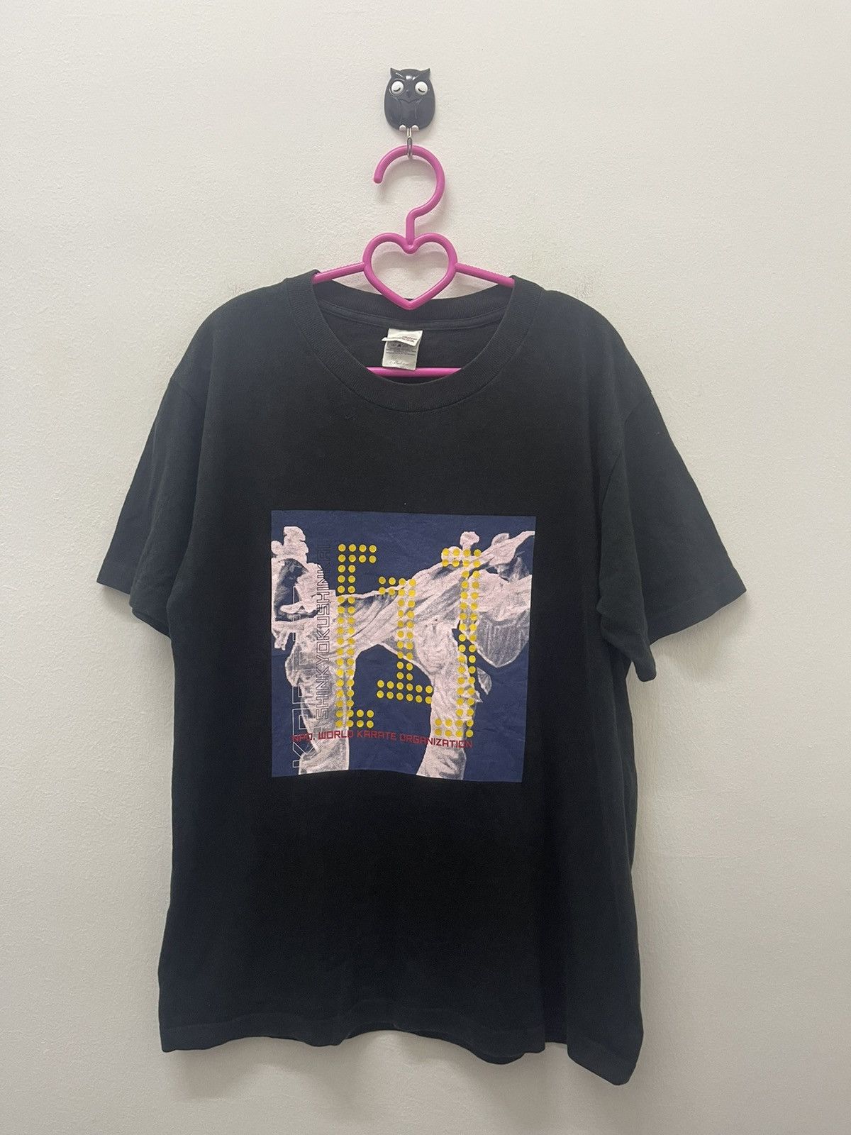 Sports Specialties Rare Vintage SHINK YOKUSHINKAI World Karate Organization Tee Size US M / EU 48-50 / 2 - 1 Thumbnail