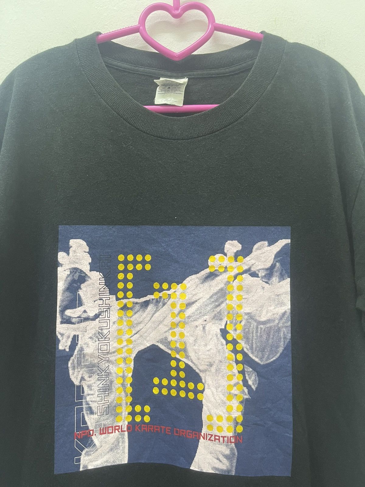Sports Specialties Rare Vintage SHINK YOKUSHINKAI World Karate Organization Tee Size US M / EU 48-50 / 2 - 2 Thumbnail