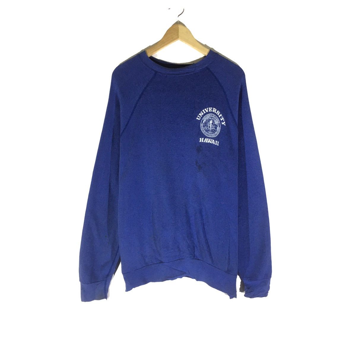 Other Vintage University Hawaii Sweatshirt Biglogo Hawaii Rainbow Size US M / EU 48-50 / 2 - 2 Thumbnail