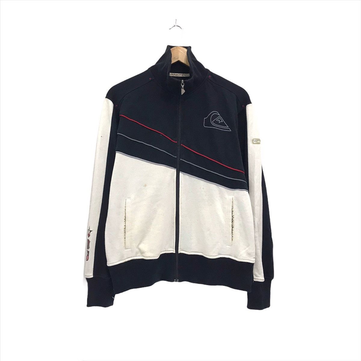 Quiksilver × Vintage Vintage Quiksilver Sweatshirt Size US M / EU 48-50 / 2 - 1 Thumbnail