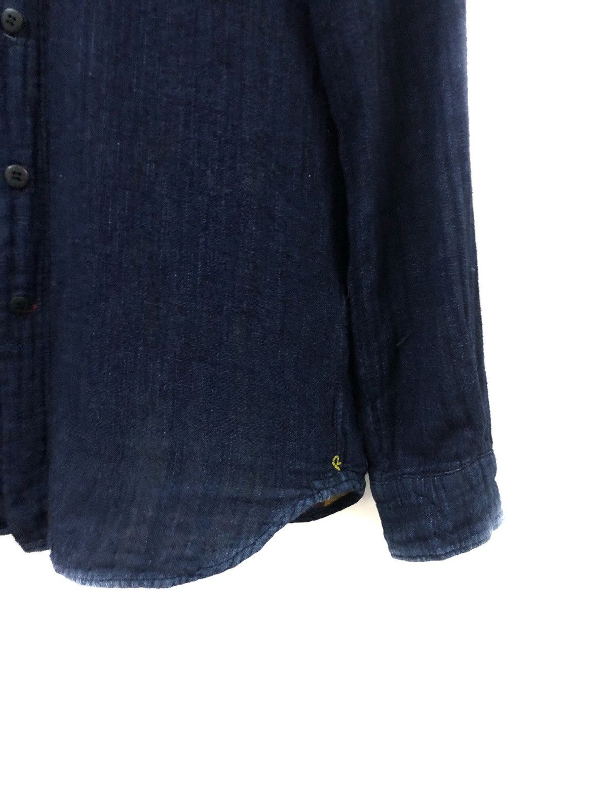 45rpm × Indigo R by 45rpm Cotton Linen Indigo Button ups Size US M / EU 48-50 / 2 - 9 Thumbnail