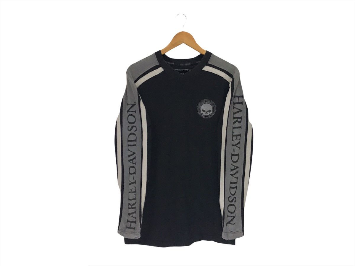 Vintage Vintage Harley Davidson Skull Motorcycle Sweatshirt Size US M / EU 48-50 / 2 - 3 Thumbnail