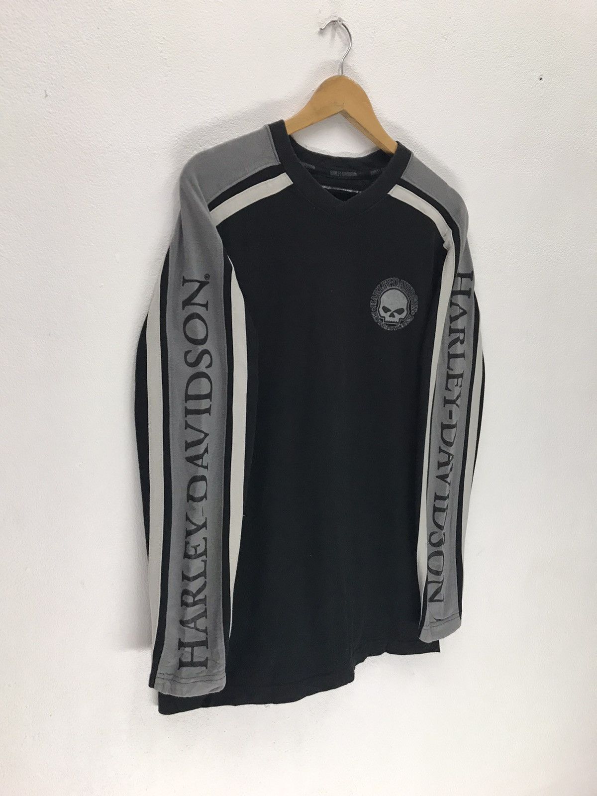 Vintage Vintage Harley Davidson Skull Motorcycle Sweatshirt Size US M / EU 48-50 / 2 - 9 Thumbnail