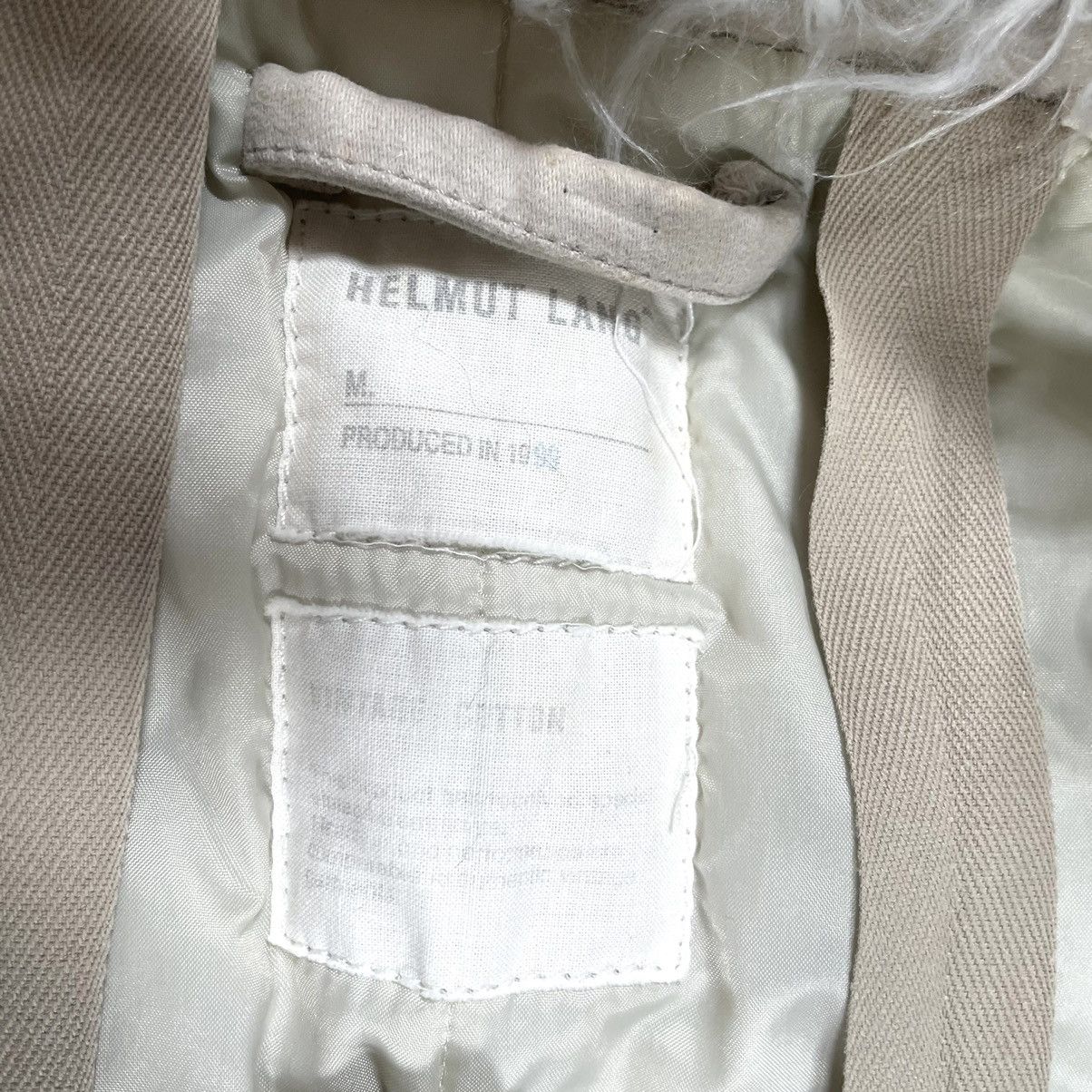 Helmut Lang AW99 MOLESKIN ASTRO BIKER JACKET RARE SIZE ARCHIVE Size US M / EU 48-50 / 2 - 15 Thumbnail