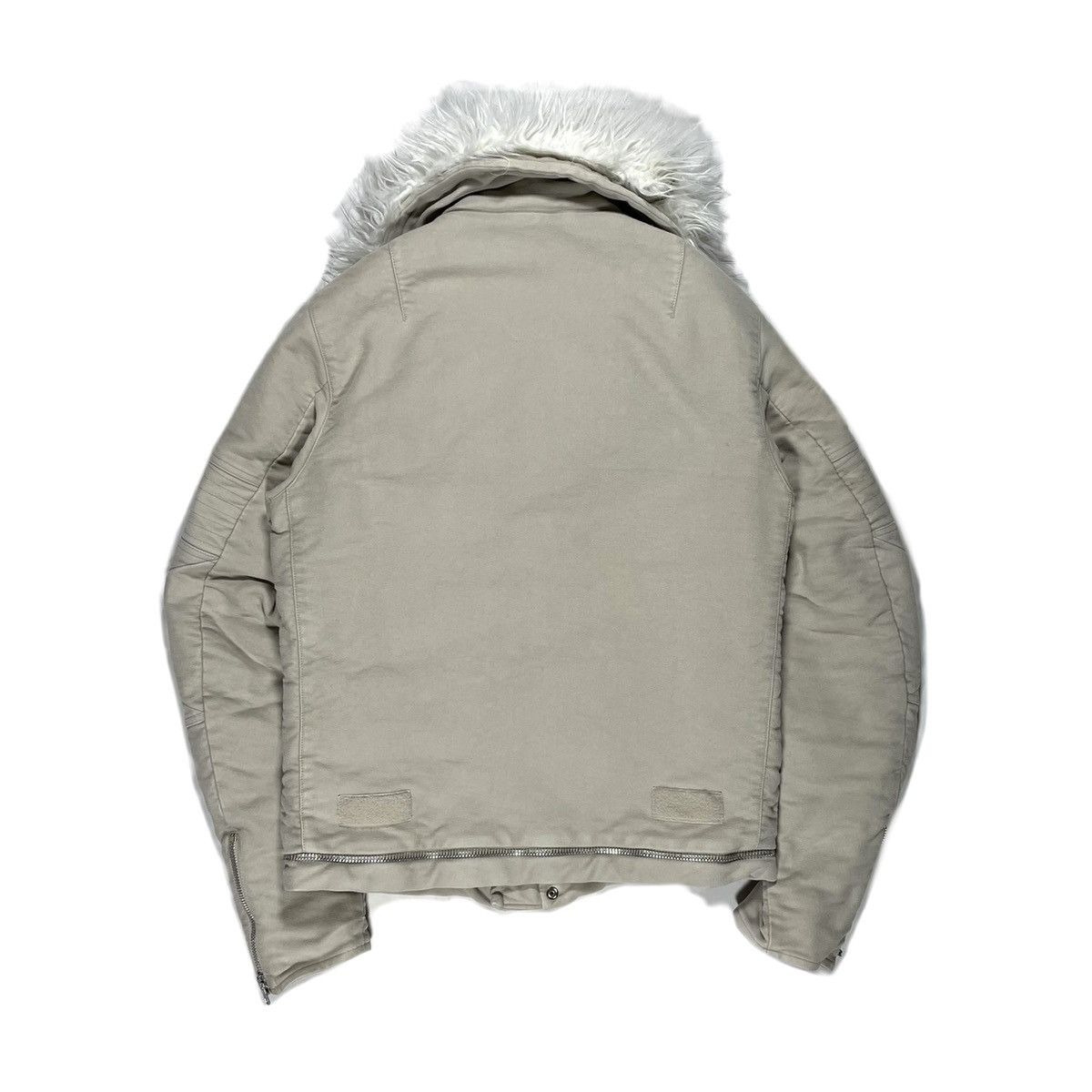 Helmut Lang AW99 MOLESKIN ASTRO BIKER JACKET RARE SIZE ARCHIVE Size US M / EU 48-50 / 2 - 11 Thumbnail