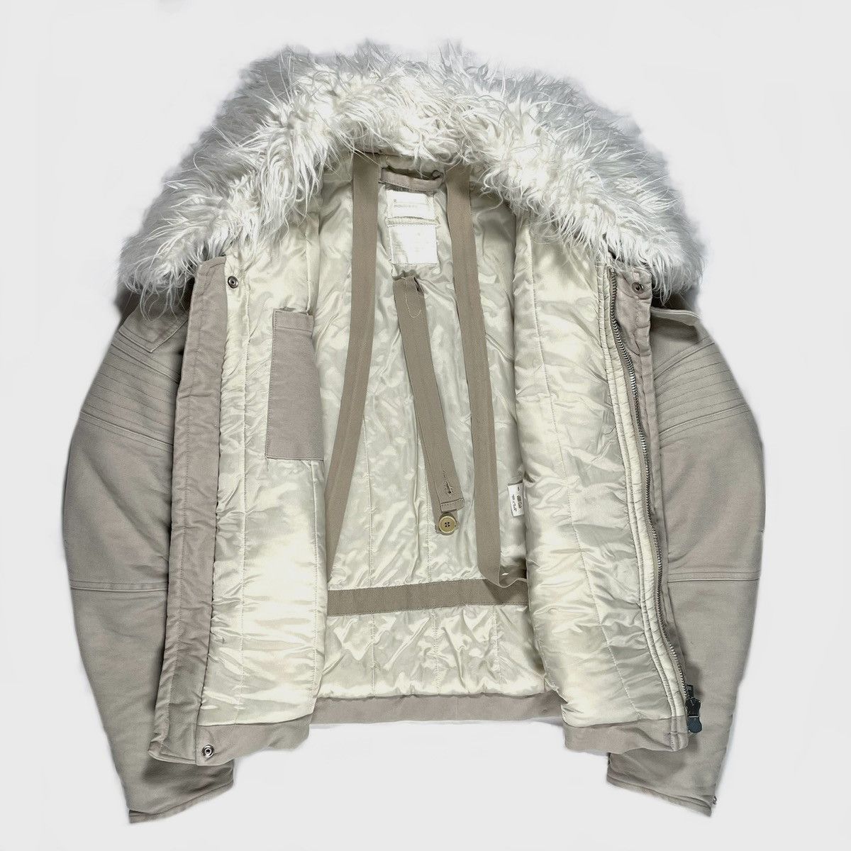 Helmut Lang AW99 MOLESKIN ASTRO BIKER JACKET RARE SIZE ARCHIVE Size US M / EU 48-50 / 2 - 10 Thumbnail