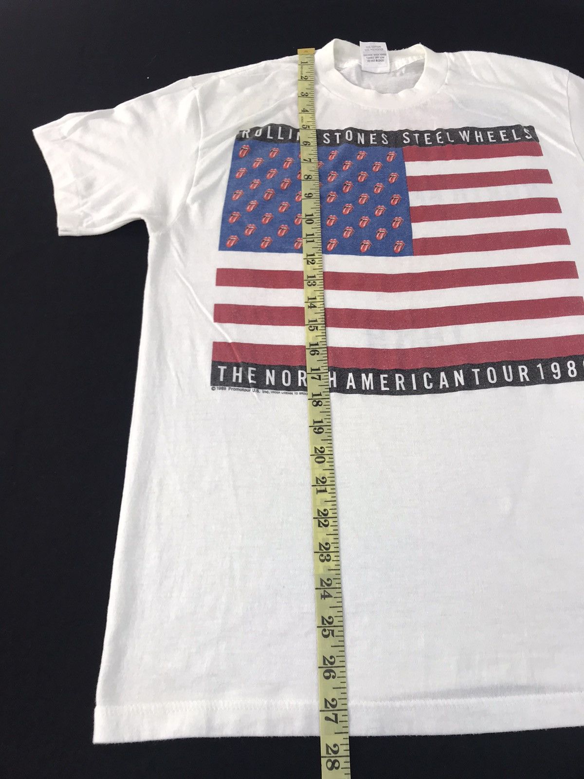 The Rolling Stones Spring Ford Tee Rolling Stones North American Tour 1989 Size US S / EU 44-46 / 1 - 11 Thumbnail