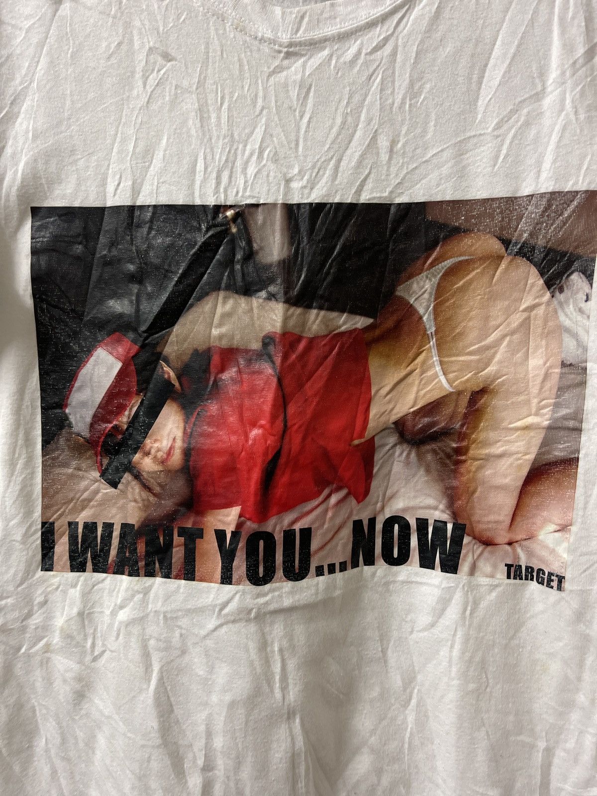 Japanese Brand VINTAGE TARGET PORNSTAR PHOTO TEE VERY RARE Size US M / EU 48-50 / 2 - 2 Thumbnail