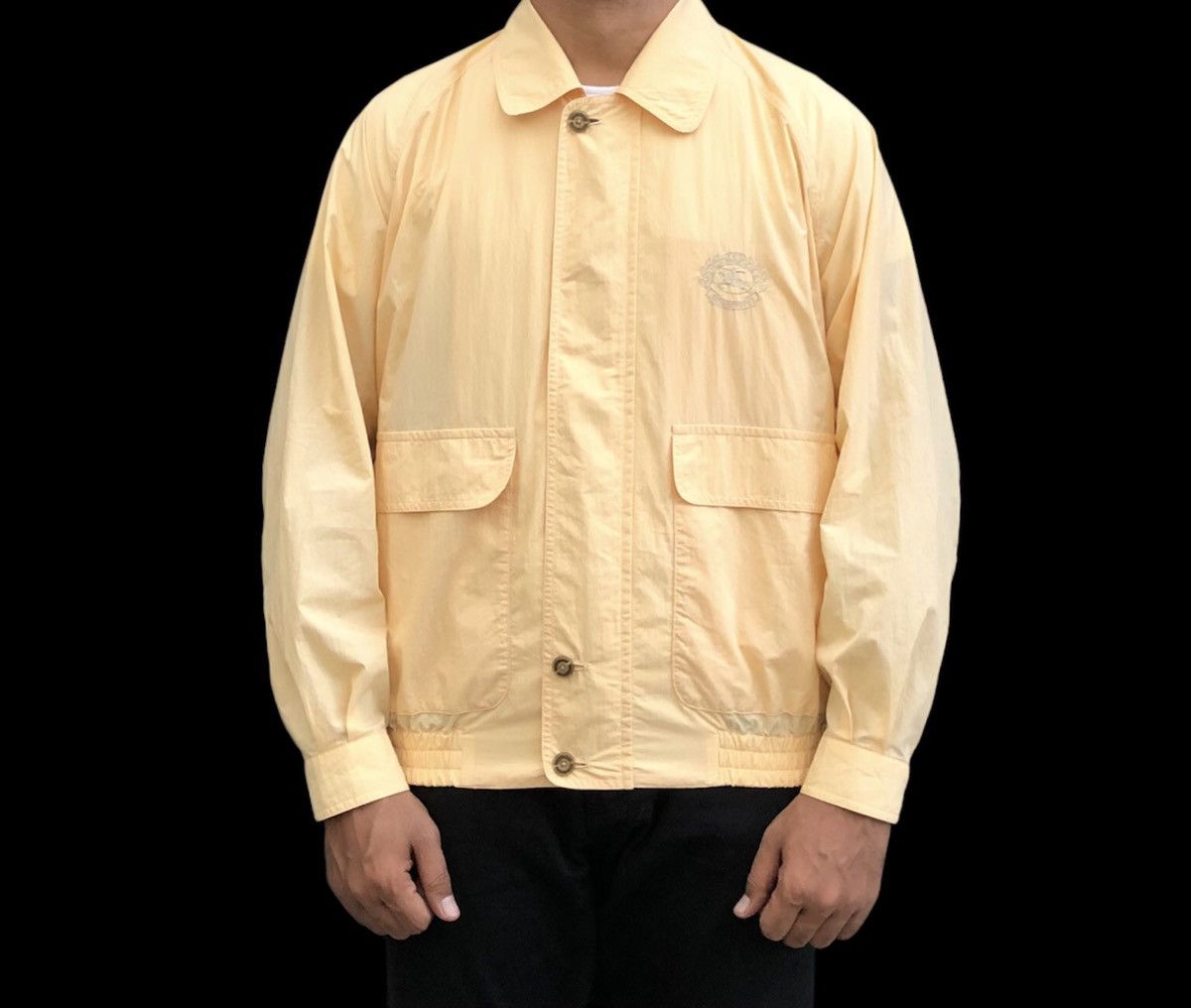 Burberry Vtg Burberrys Prorsum Embroidered Logo Light Zipper Jacket Size US M / EU 48-50 / 2 - 17 Thumbnail