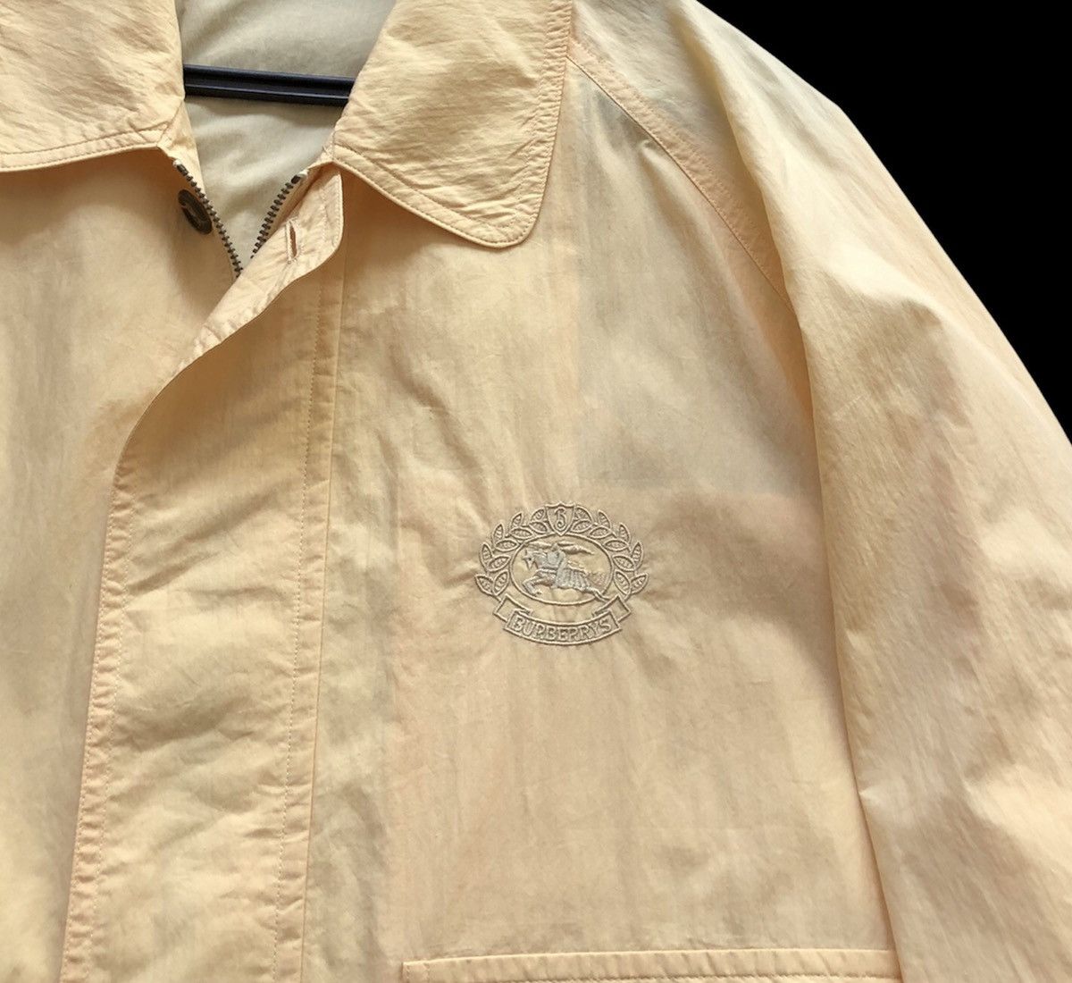 Burberry Vtg Burberrys Prorsum Embroidered Logo Light Zipper Jacket Size US M / EU 48-50 / 2 - 4 Thumbnail