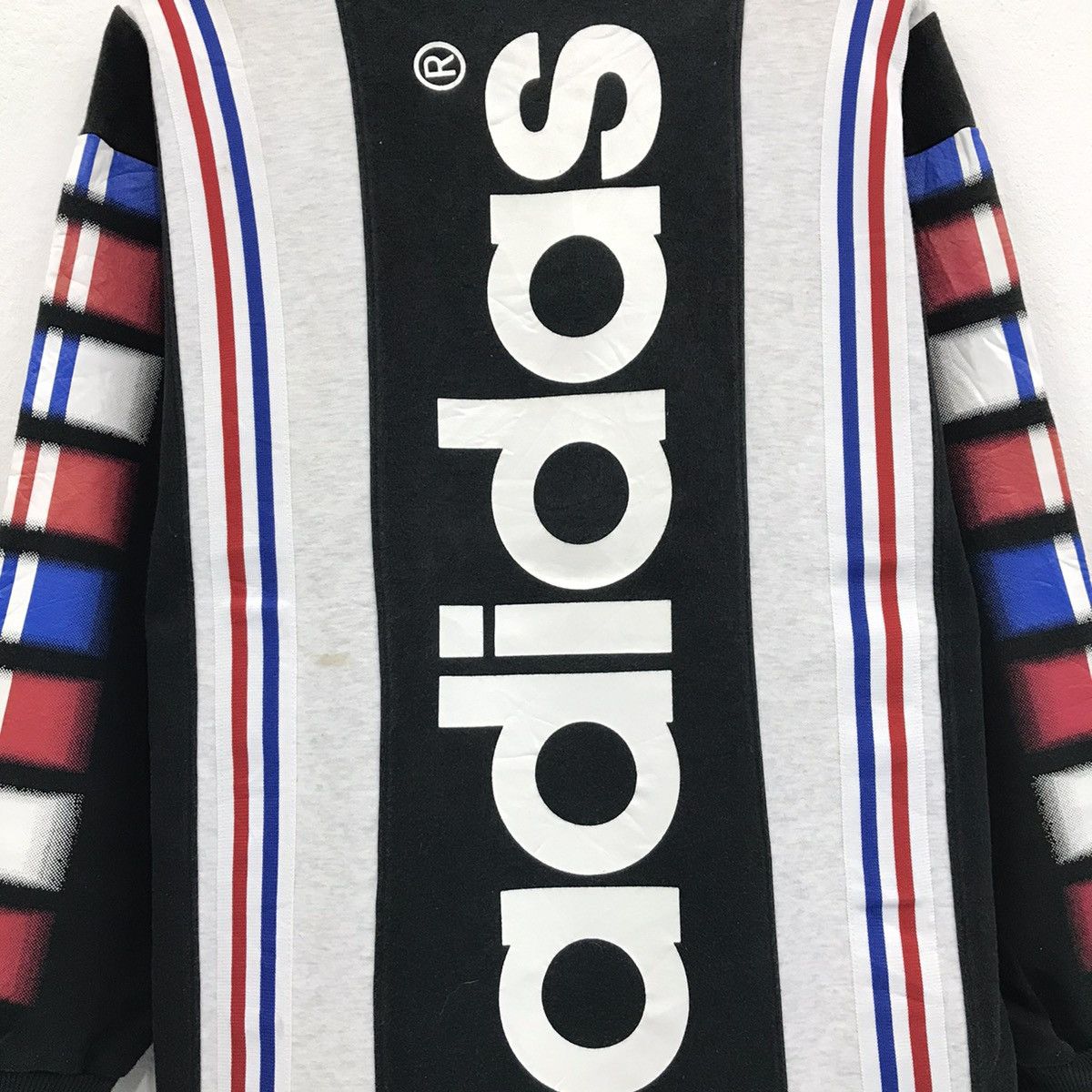 Adidas × Japanese Brand × Vintage Vintage Adidas Sweatshirt Adidas Multicolour Blog Jumper Size US M / EU 48-50 / 2 - 10 Thumbnail
