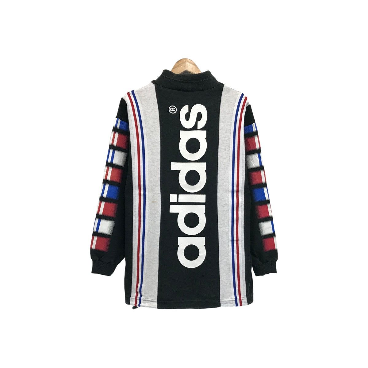 Adidas × Japanese Brand × Vintage Vintage Adidas Sweatshirt Adidas Multicolour Blog Jumper Size US M / EU 48-50 / 2 - 7 Thumbnail