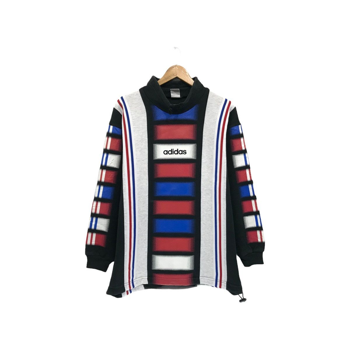 Adidas × Japanese Brand × Vintage Vintage Adidas Sweatshirt Adidas Multicolour Blog Jumper Size US M / EU 48-50 / 2 - 2 Thumbnail