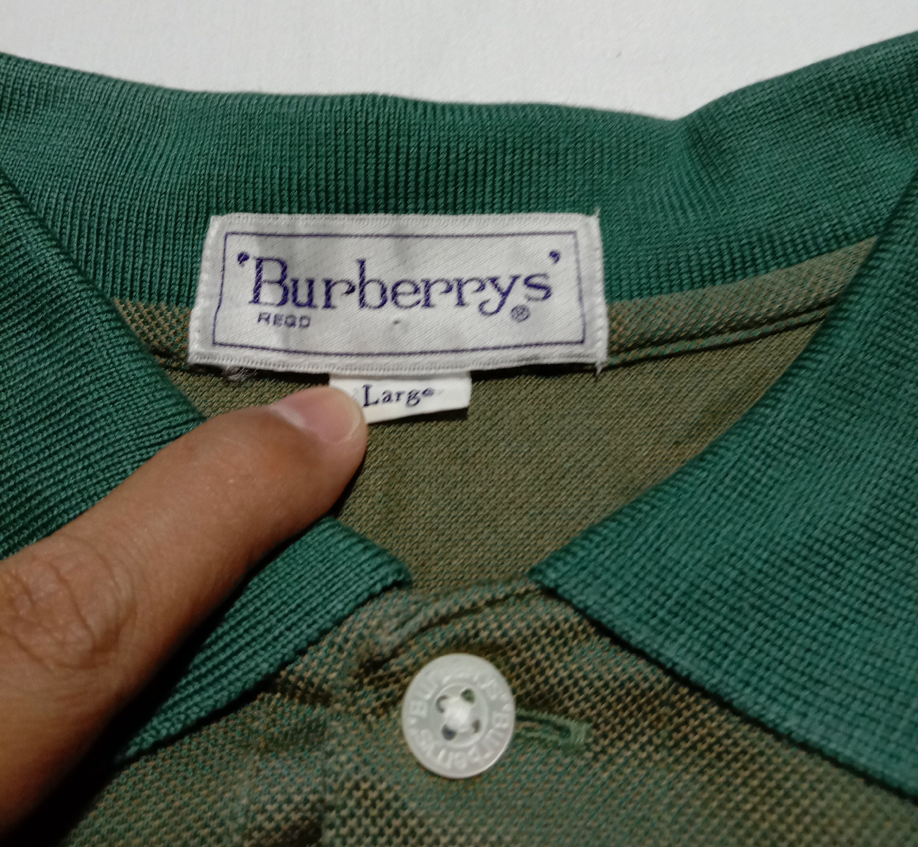 Burberry Burberrys Polo Classic Vintage 90s Tee Size US M / EU 48-50 / 2 - 3 Thumbnail