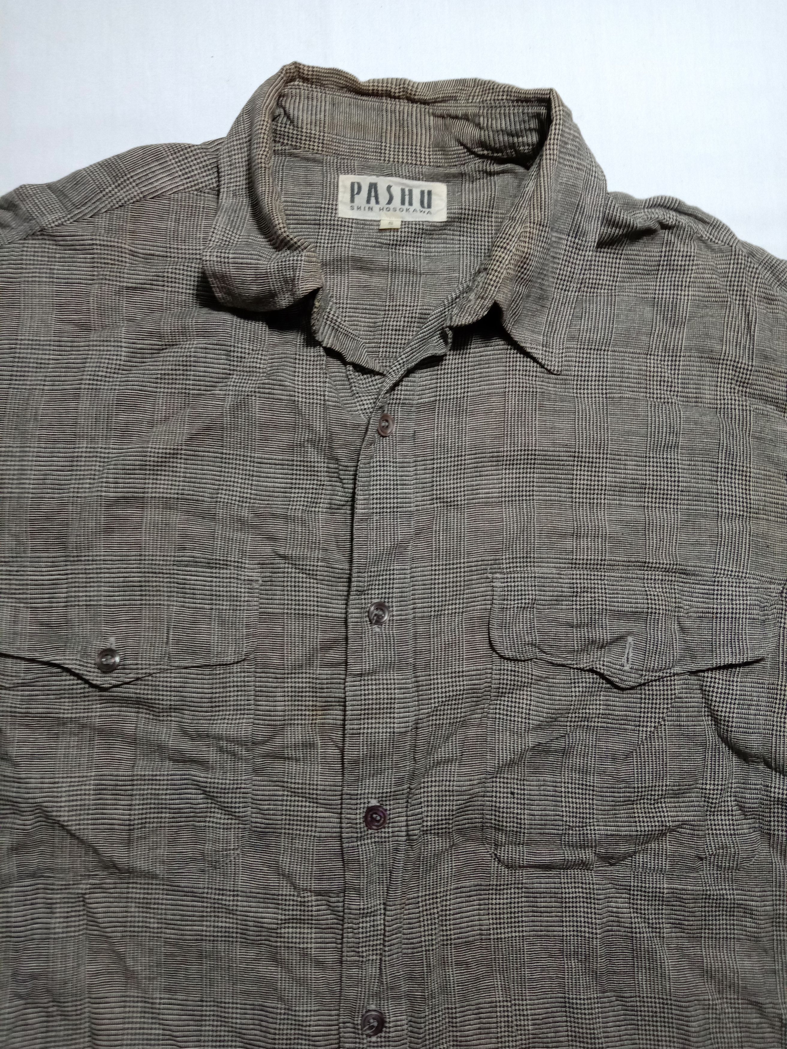 Japanese Brand PASHU SHIN HOSOKAWA Designer Fits S M Size US M / EU 48-50 / 2 - 2 Thumbnail