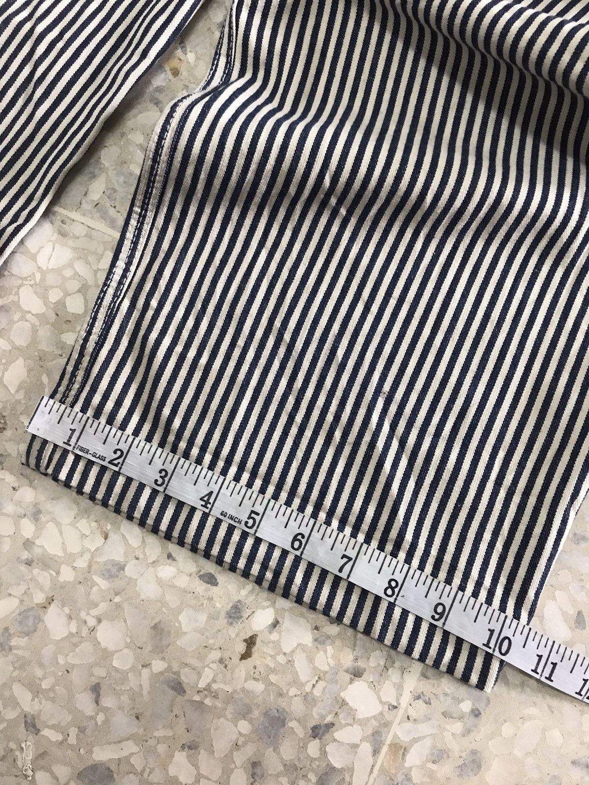 Big Mac Vintage Big Mac Square Bak Hickory Stripe Conductor Jumpsuit Size US XL / EU 56 / 4 - 17 Thumbnail