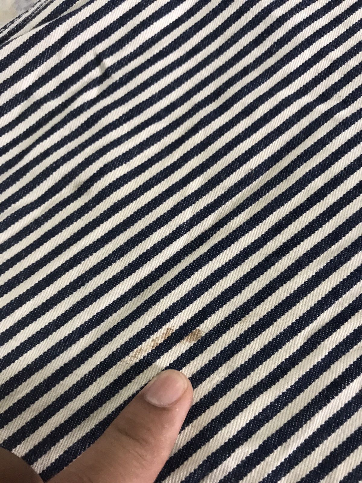 Big Mac Vintage Big Mac Square Bak Hickory Stripe Conductor Jumpsuit Size US XL / EU 56 / 4 - 16 Thumbnail