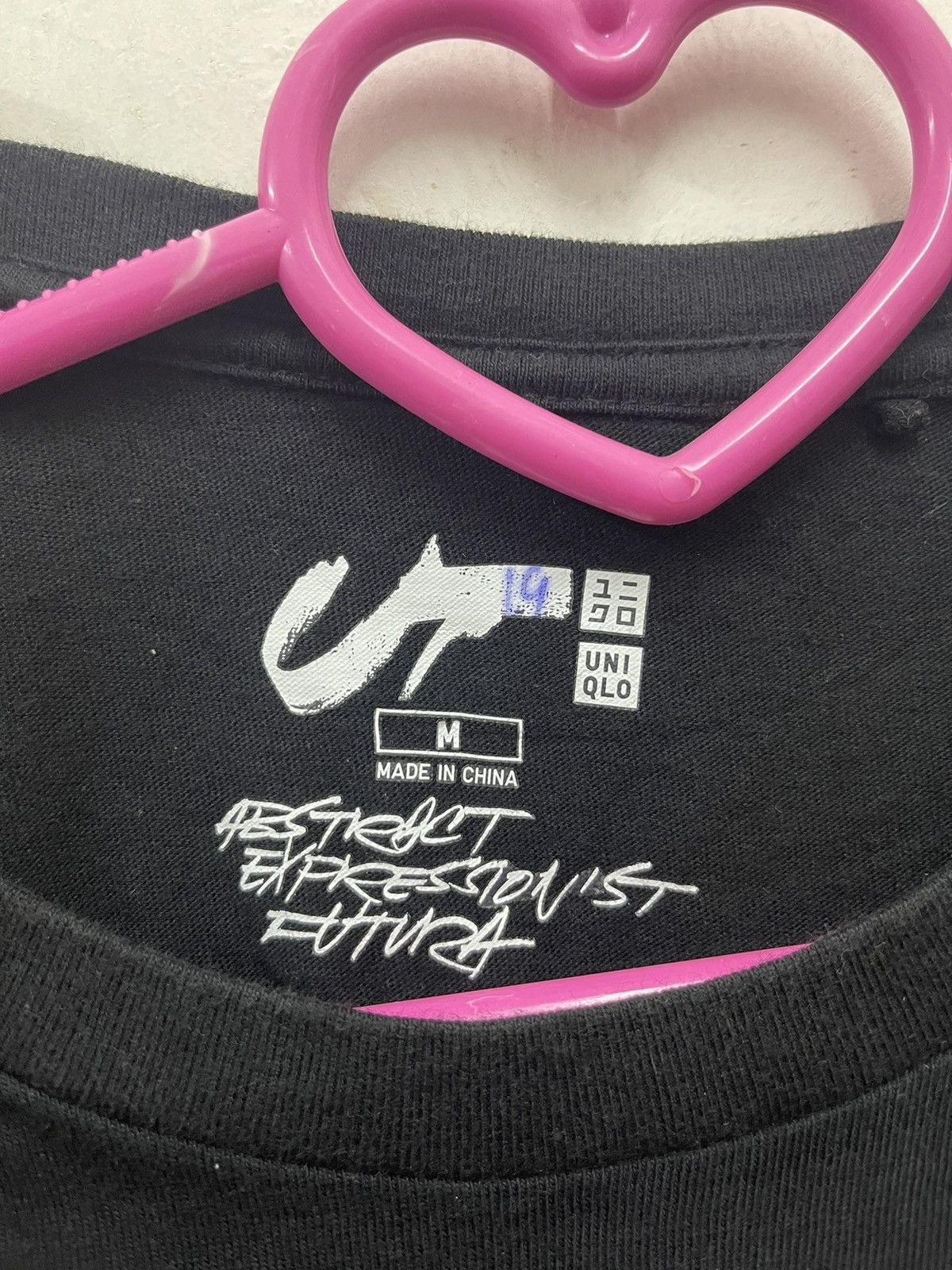 Futura Rare FUTURA x Uniqlo Art Spell Out Big Logo Shirt Size US M / EU 48-50 / 2 - 2 Thumbnail