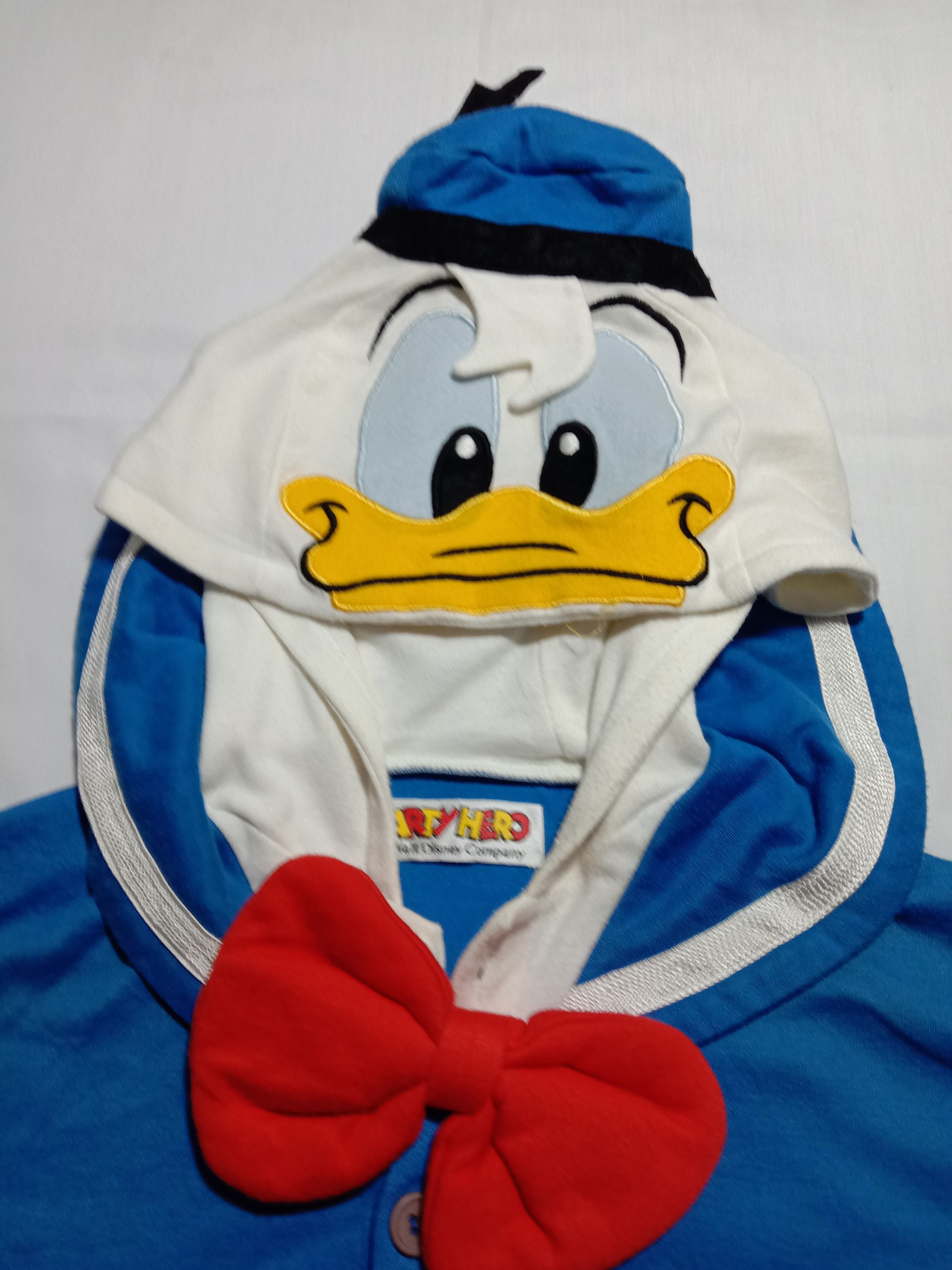 Cartoon Network Vintage Donald Duck BANDAI Costume for Kids Size US XXS / EU 40 - 3 Thumbnail