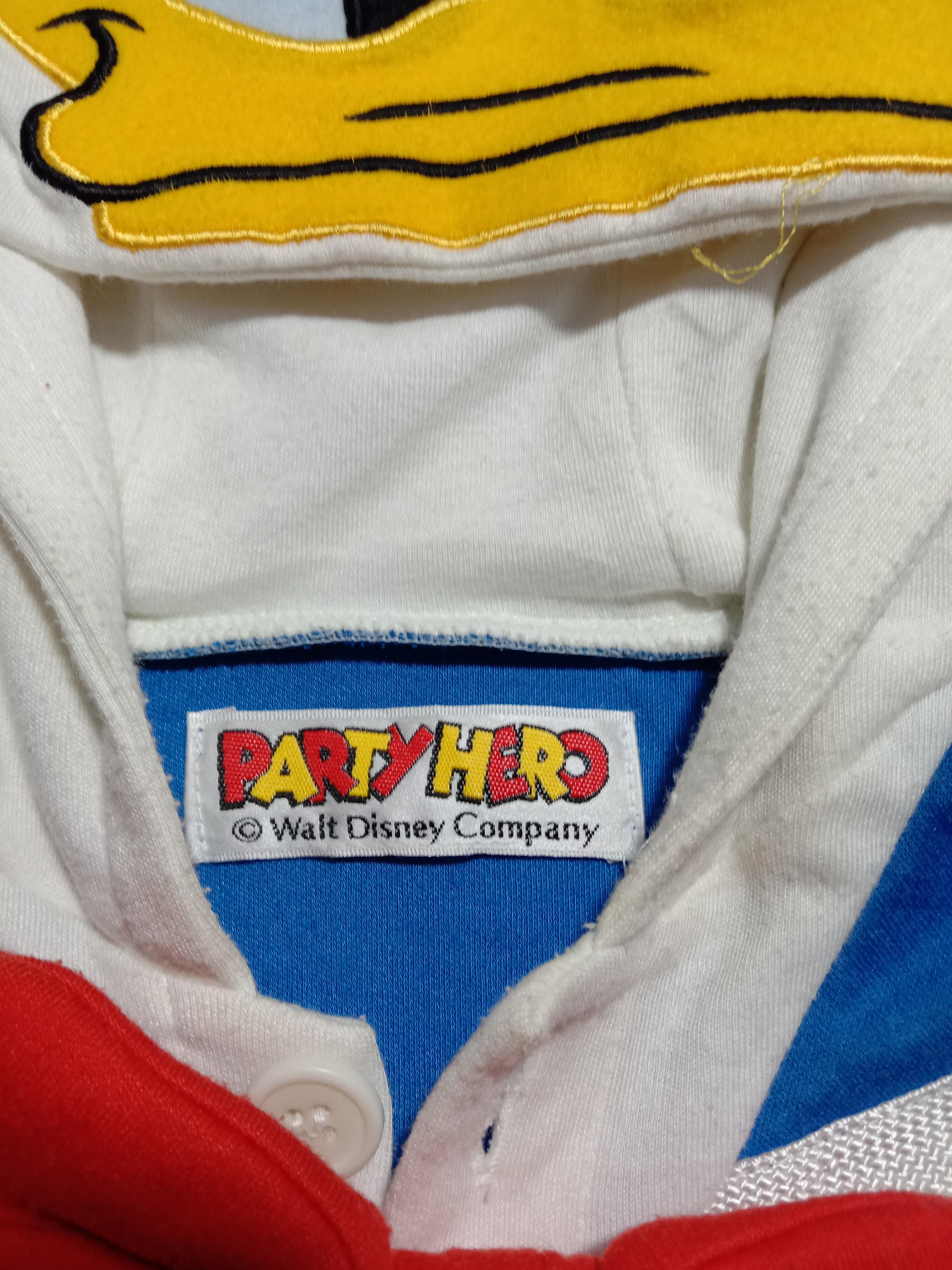 Cartoon Network Vintage Donald Duck BANDAI Costume for Kids Size US XXS / EU 40 - 5 Thumbnail