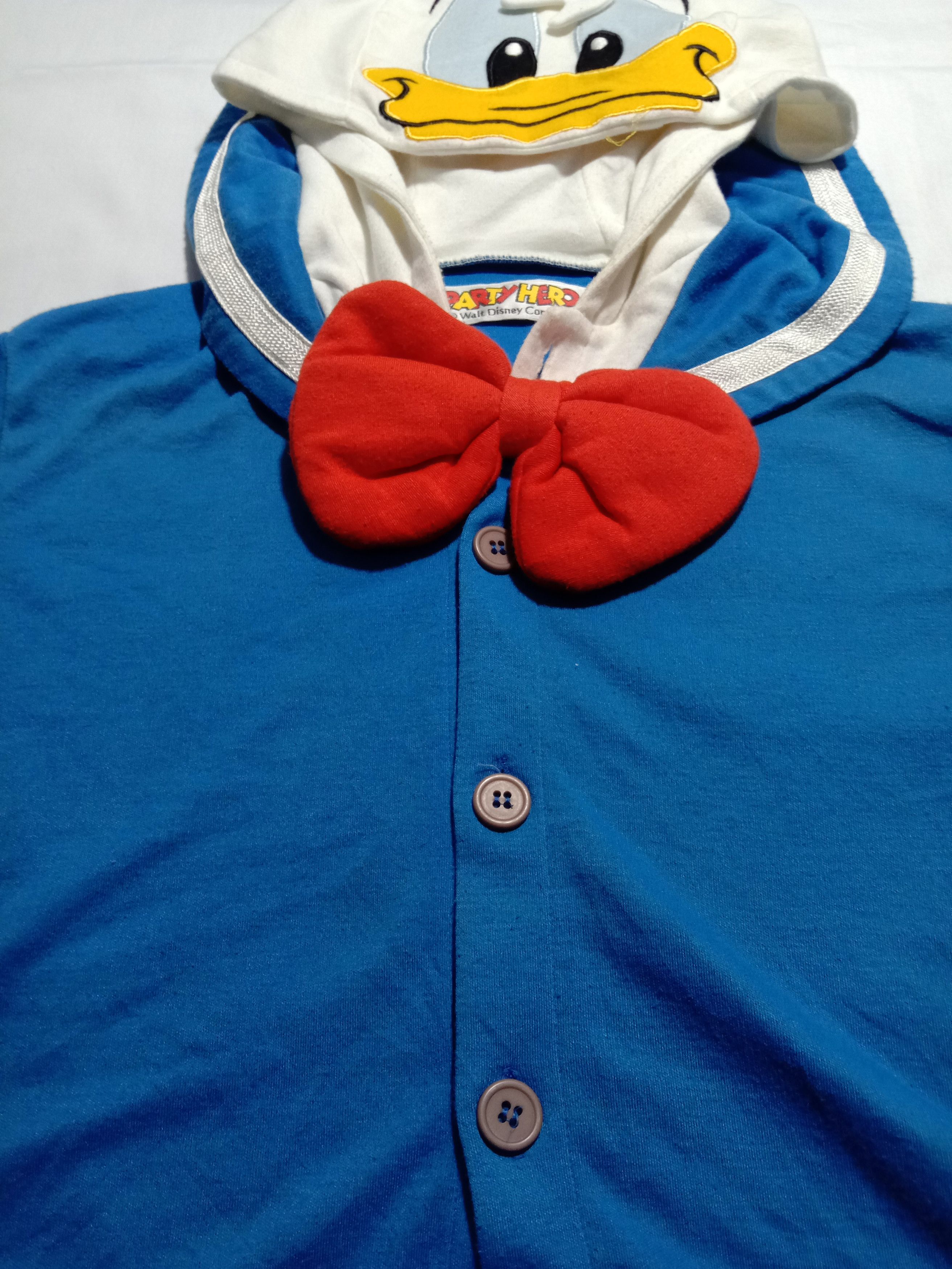 Cartoon Network Vintage Donald Duck BANDAI Costume for Kids Size US XXS / EU 40 - 4 Thumbnail