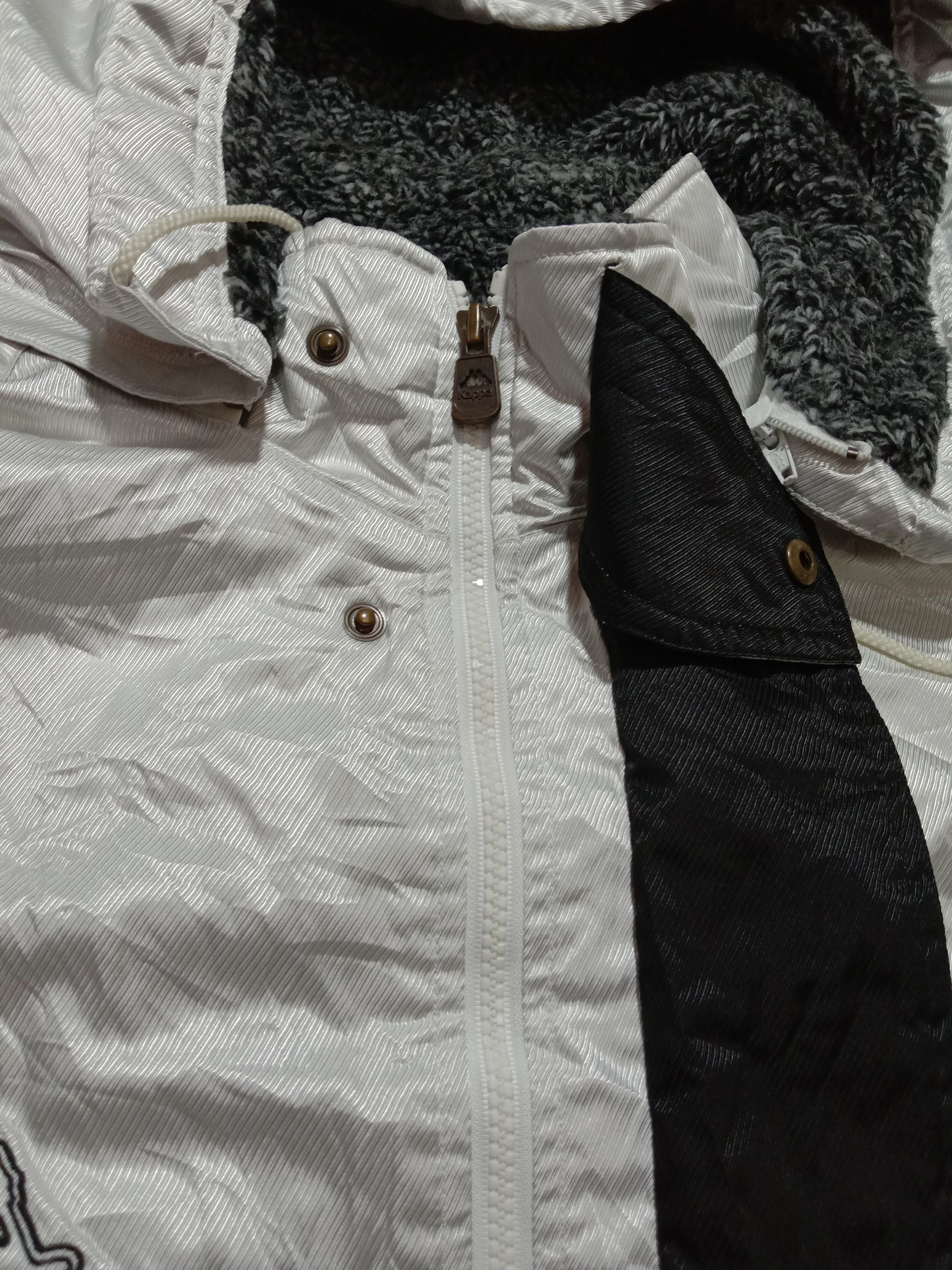 Kappa Vintage Kappa Parkas/Raincoat Sherpa Jacket Unisex Size US L / EU 52-54 / 3 - 3 Thumbnail