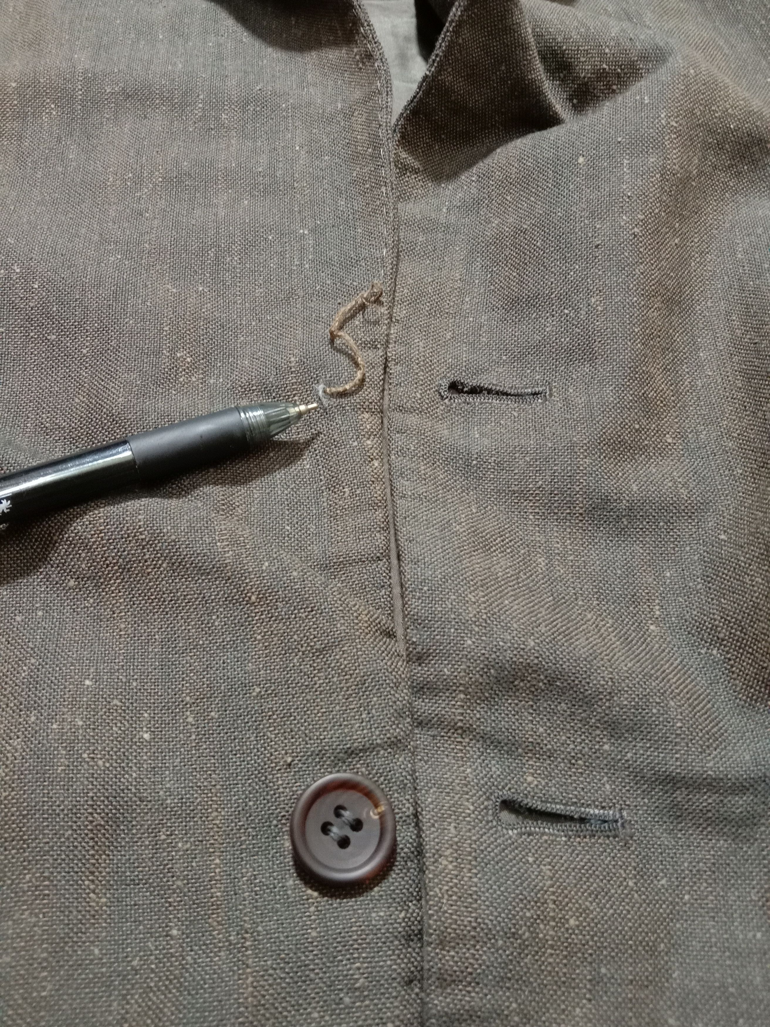 Japanese Brand Vintage Kansai Man Blazer By Yutaka Nishimura Size 40R - 10 Thumbnail