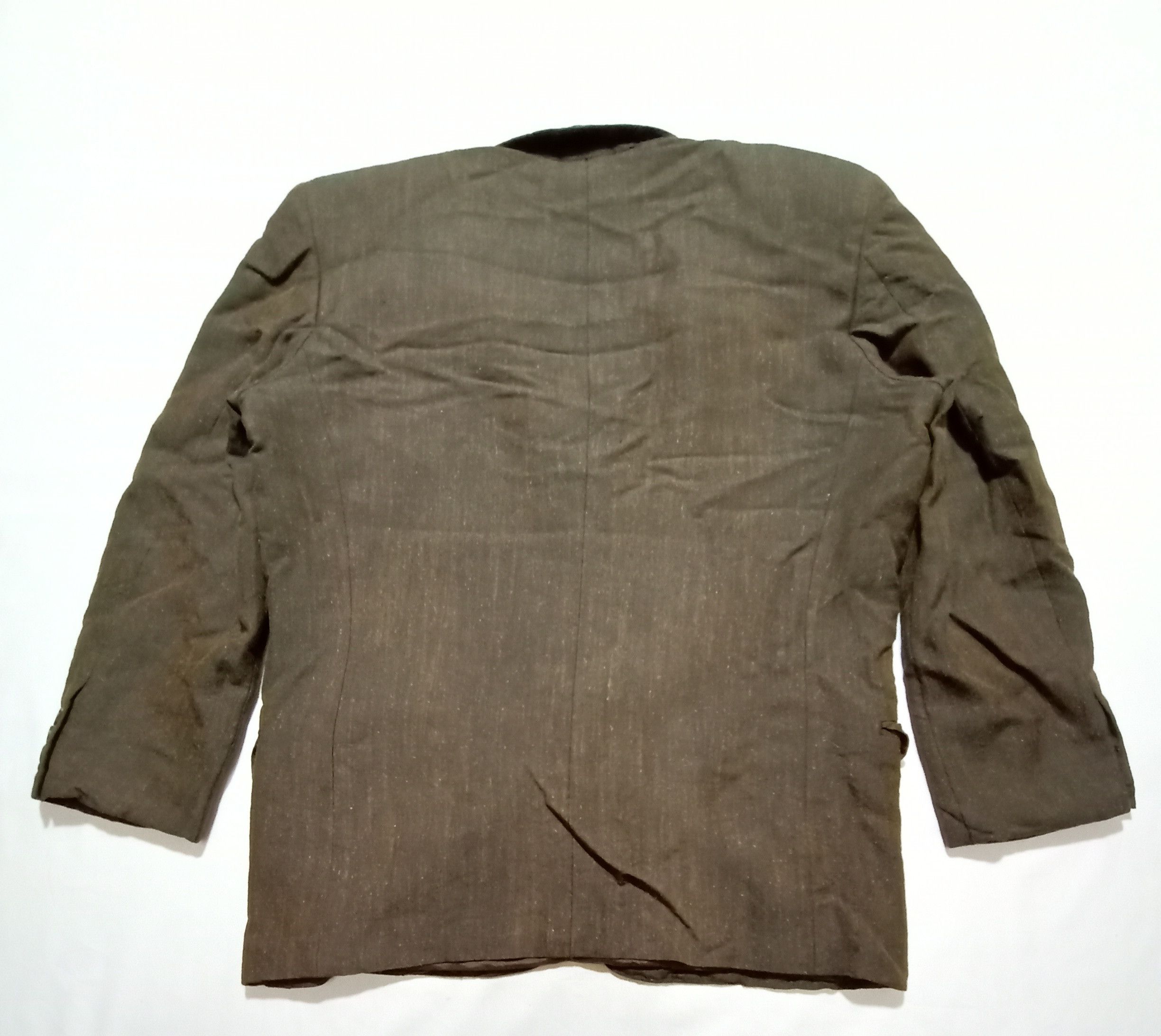 Japanese Brand Vintage Kansai Man Blazer By Yutaka Nishimura Size 40R - 4 Thumbnail