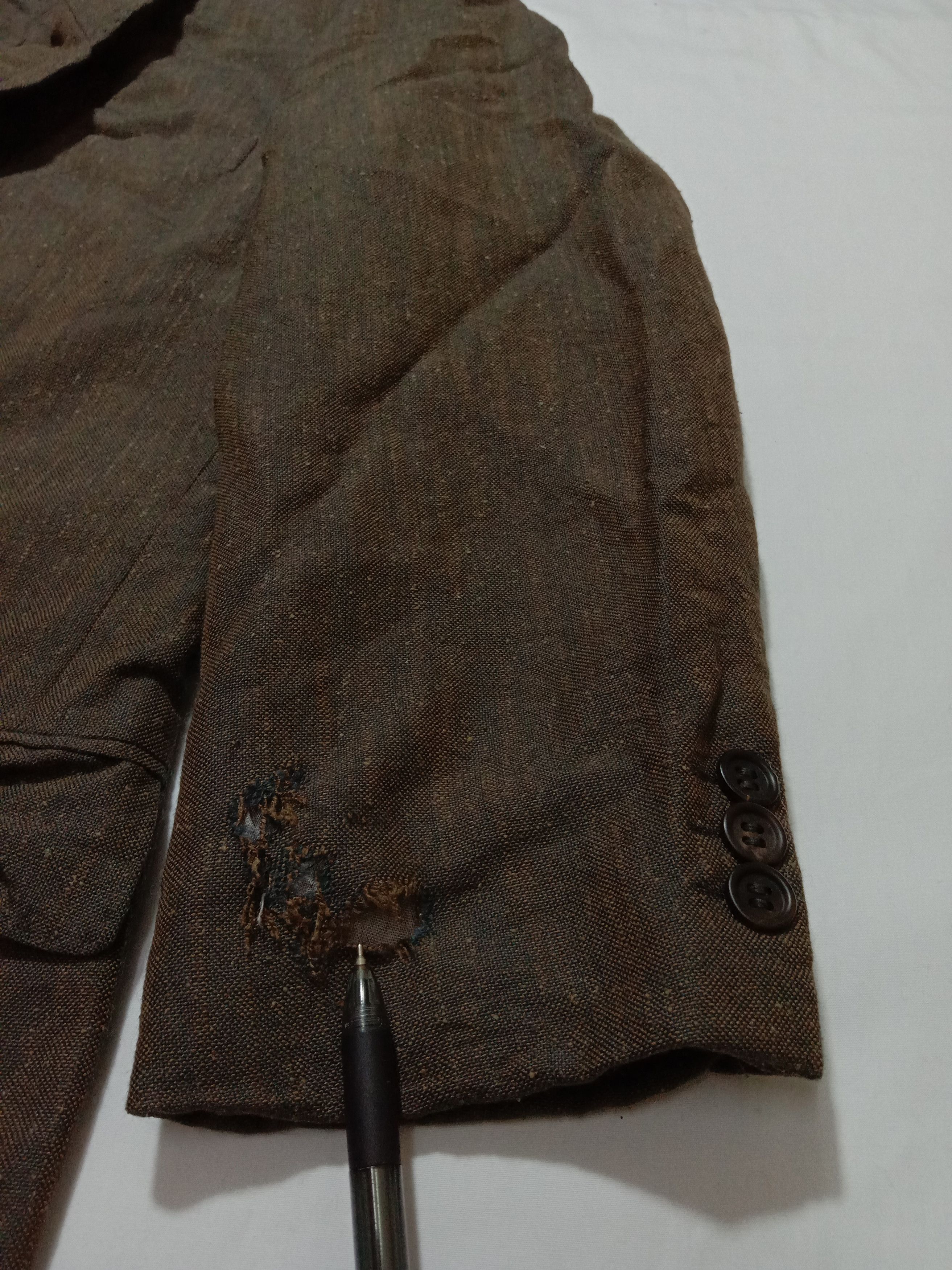 Japanese Brand Vintage Kansai Man Blazer By Yutaka Nishimura Size 40R - 8 Thumbnail