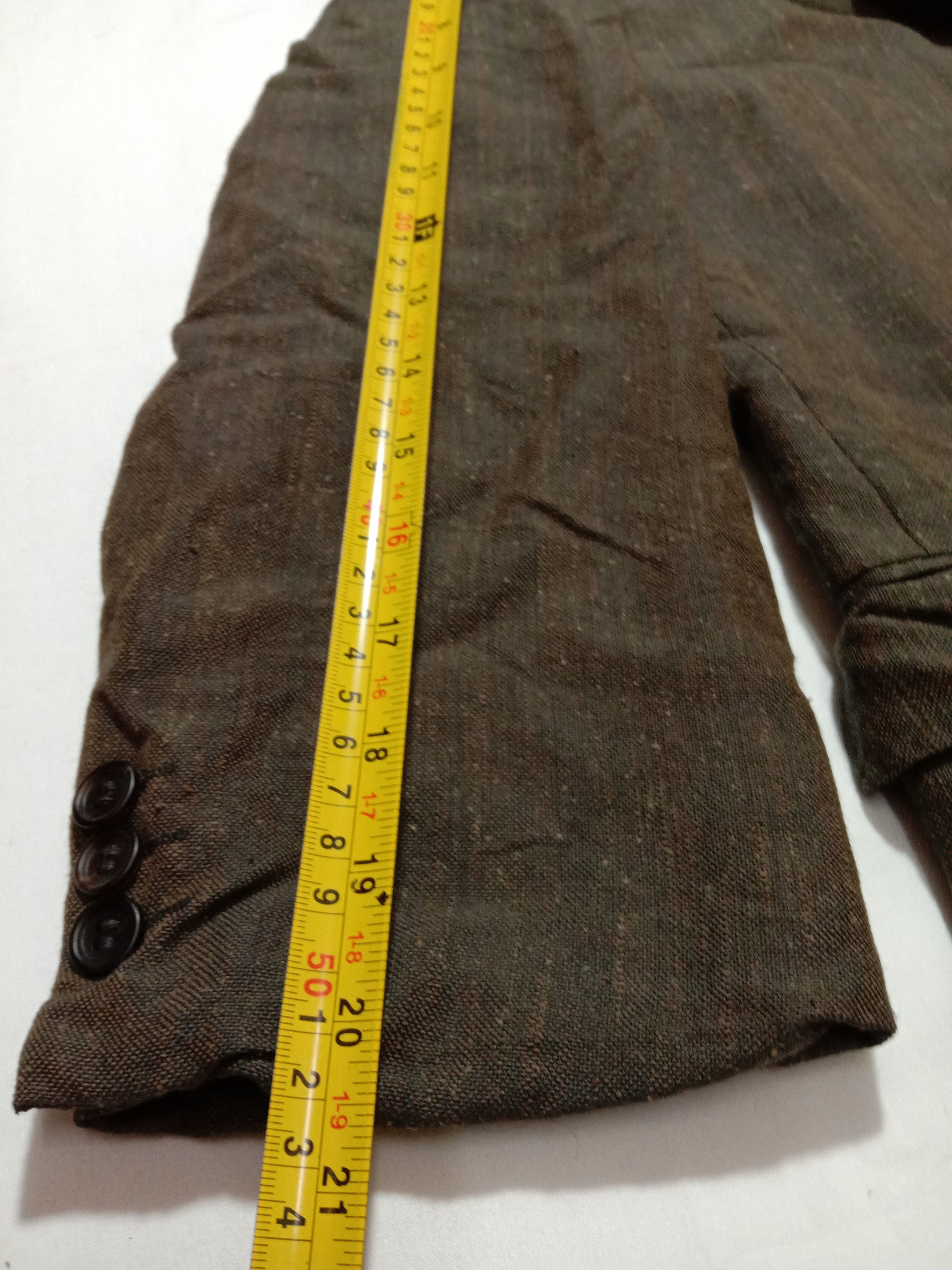 Japanese Brand Vintage Kansai Man Blazer By Yutaka Nishimura Size 40R - 7 Thumbnail