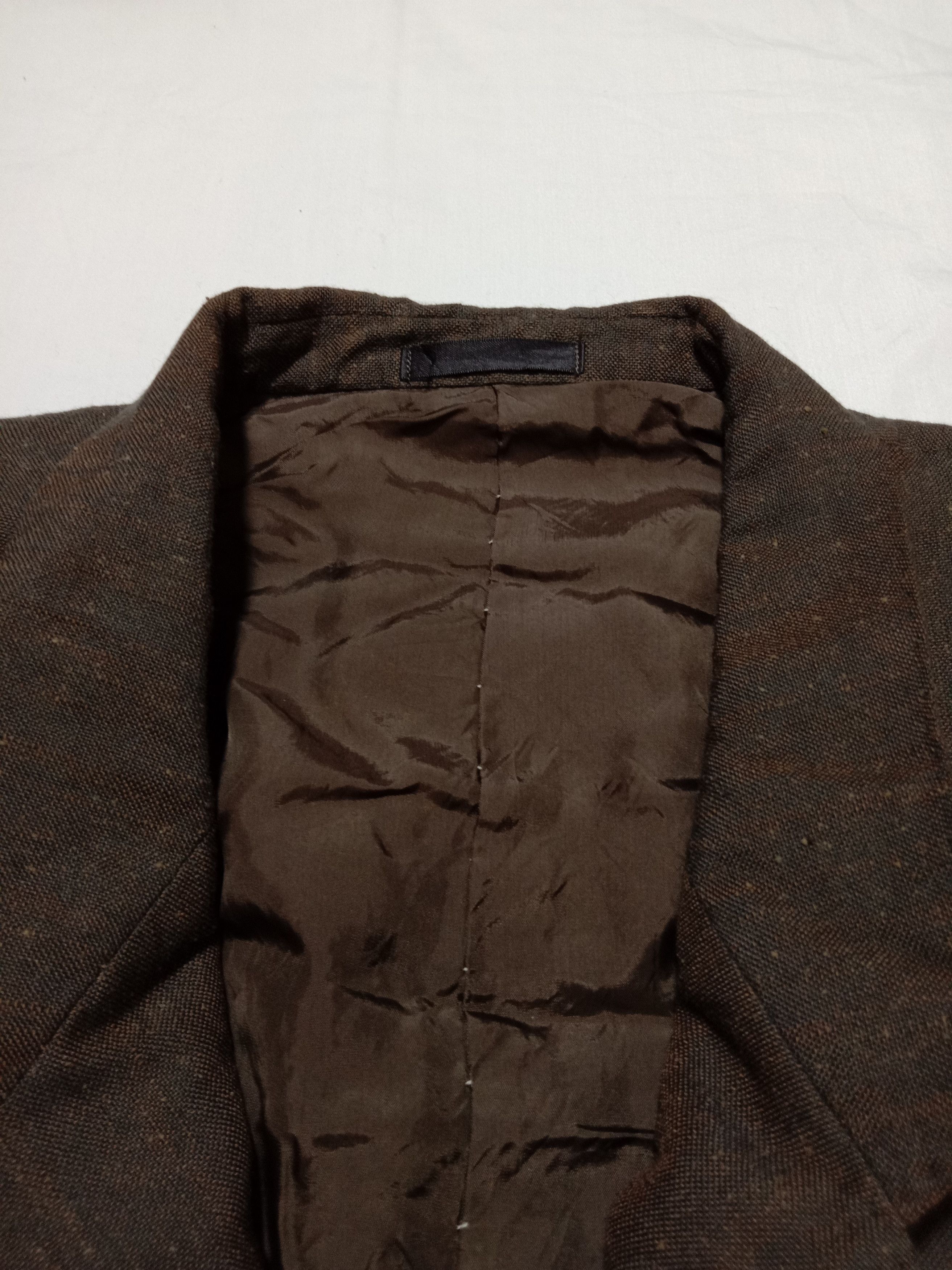 Japanese Brand Vintage Kansai Man Blazer By Yutaka Nishimura Size 40R - 3 Thumbnail