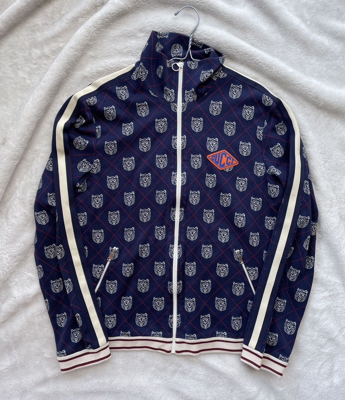 Gucci Gucci Jacquard Track Jacket Size US M / EU 48-50 / 2 - 1 Thumbnail