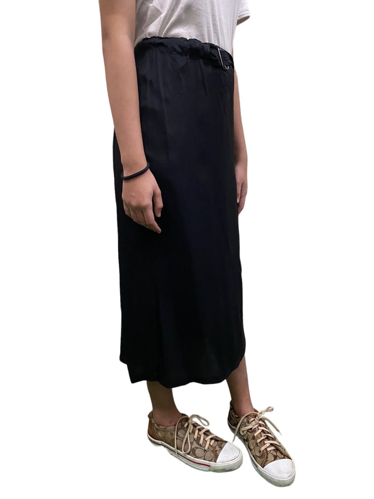 Yohji Yamamoto Yohji Yamamoto Linen Skirt Size 30" / US 8 / IT 44 - 4 Thumbnail