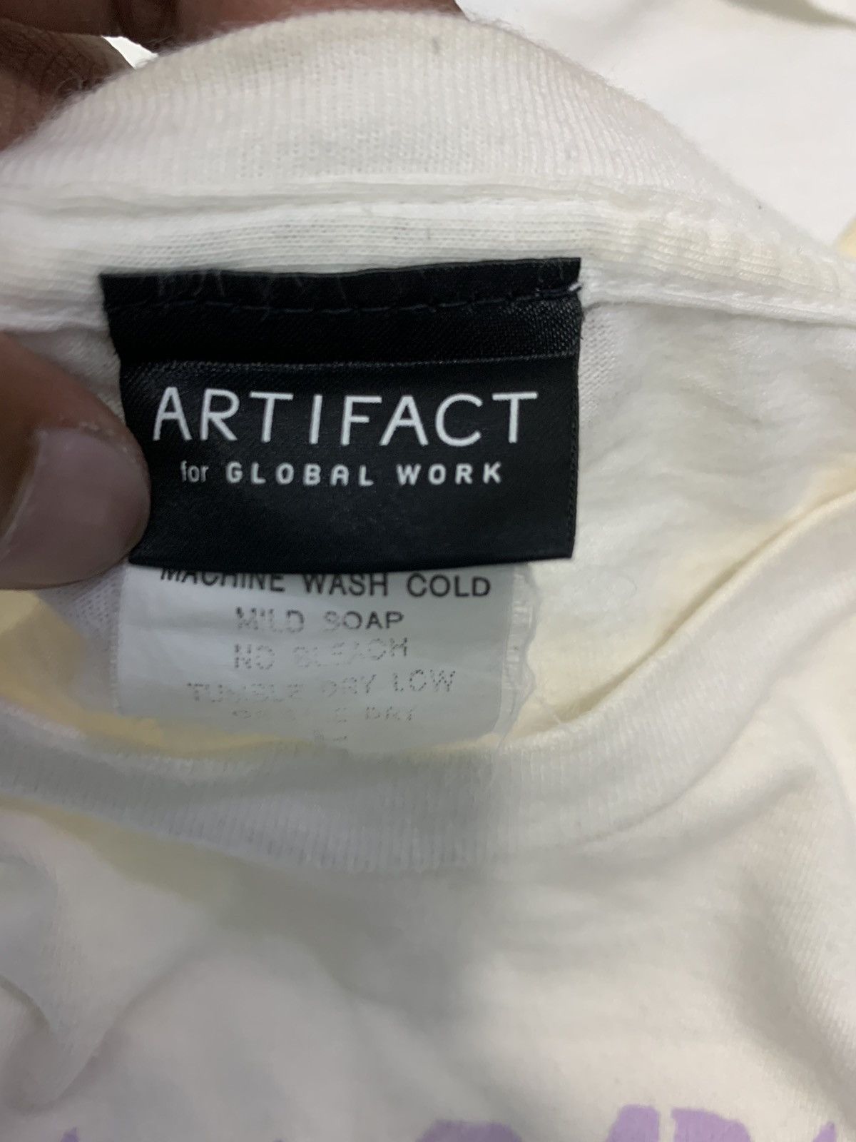Designer × Global Work × Japanese Brand Artifact x Global work x Nobby Company Size US L / EU 52-54 / 3 - 4 Thumbnail