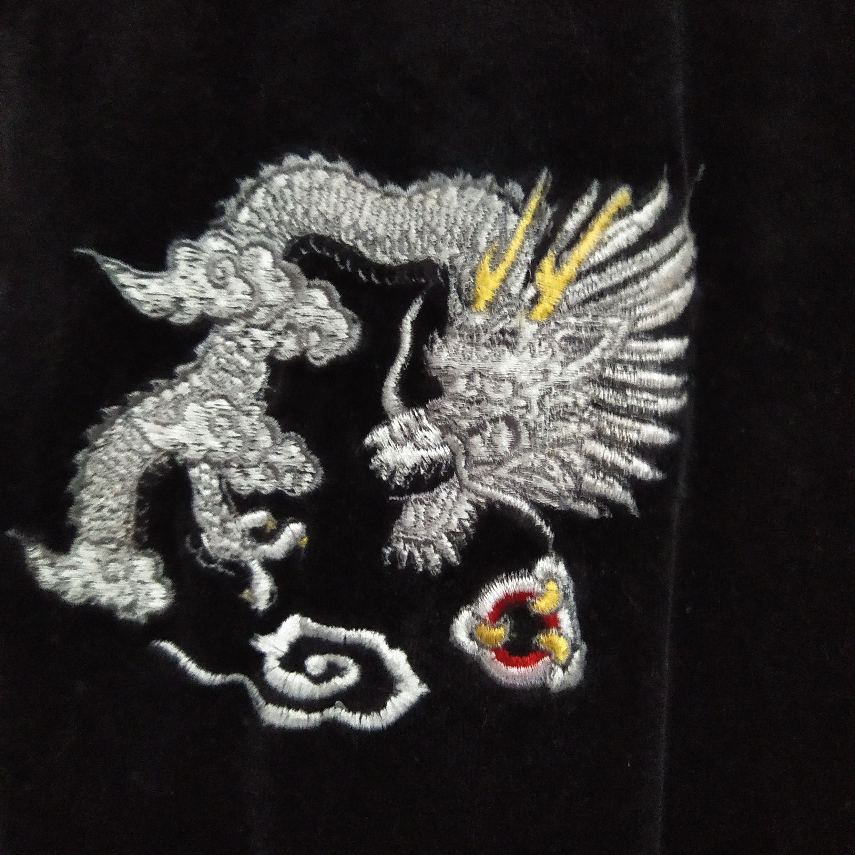 Japanese Brand DEFECTIVE STRUCT JAPAN SUKAJAN VELVET JACKET (D367) Size US XXL / EU 58 / 5 - 2 Thumbnail