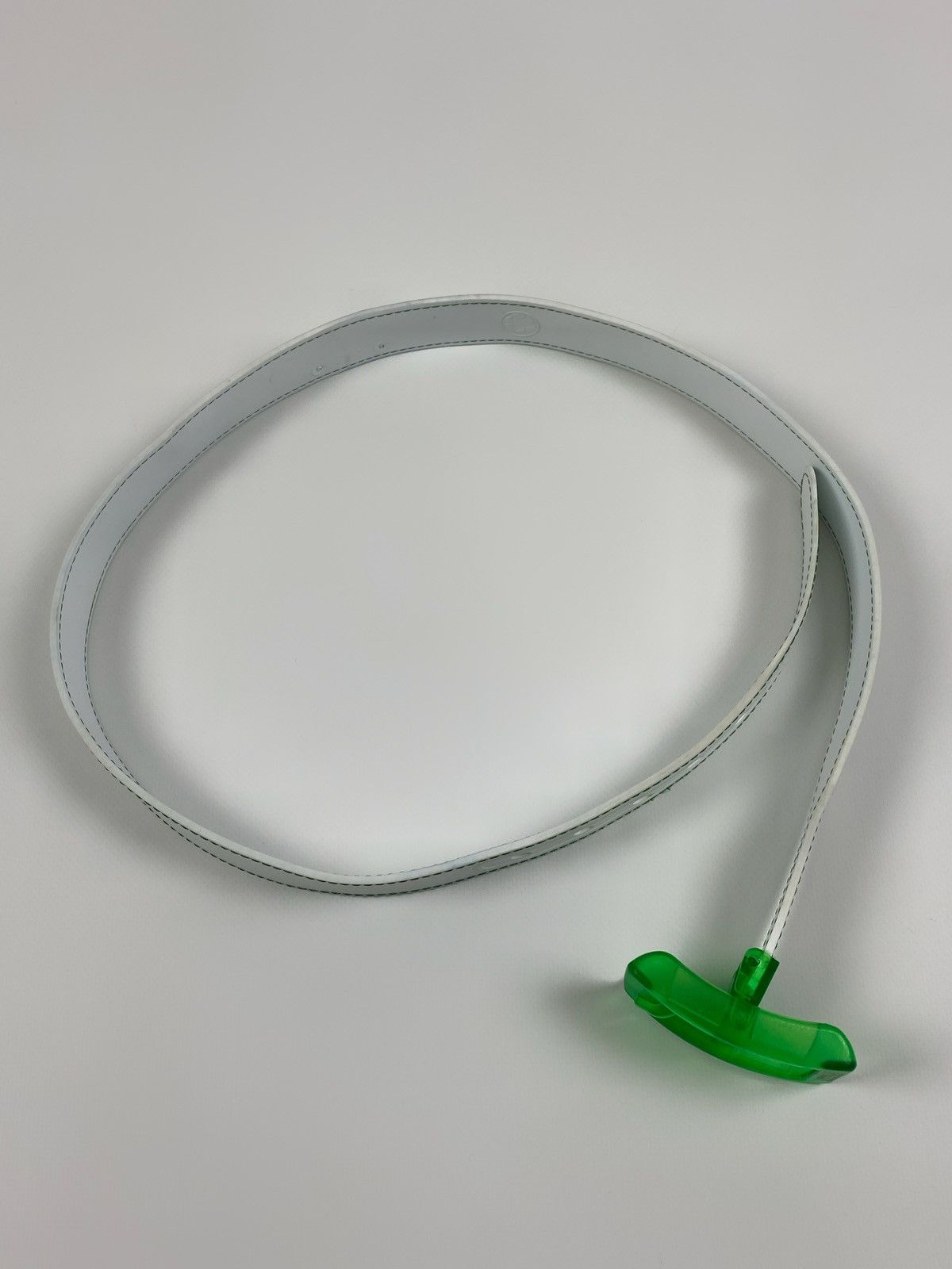 Other Pelt White Airport Friendly Adjustable Bucket Rubber Me Belt Size ONE SIZE - 5 Thumbnail