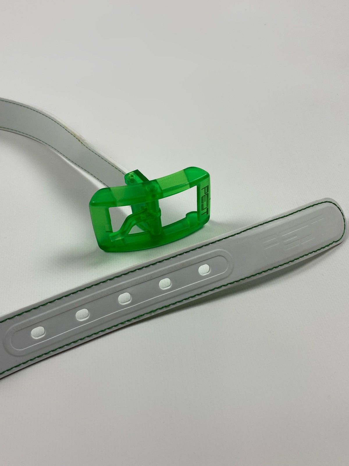 Other Pelt White Airport Friendly Adjustable Bucket Rubber Me Belt Size ONE SIZE - 10 Thumbnail