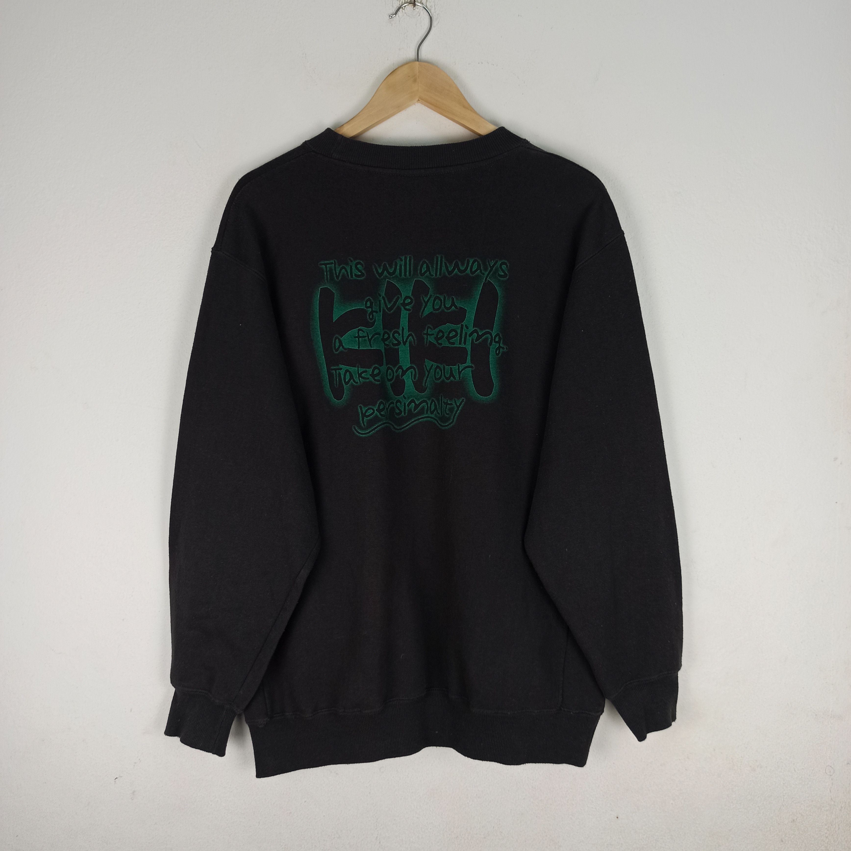 Japanese Brand Vtg Kiki Surf Wax America Sweatshirt Crewneck Size US XL / EU 56 / 4 - 4 Thumbnail