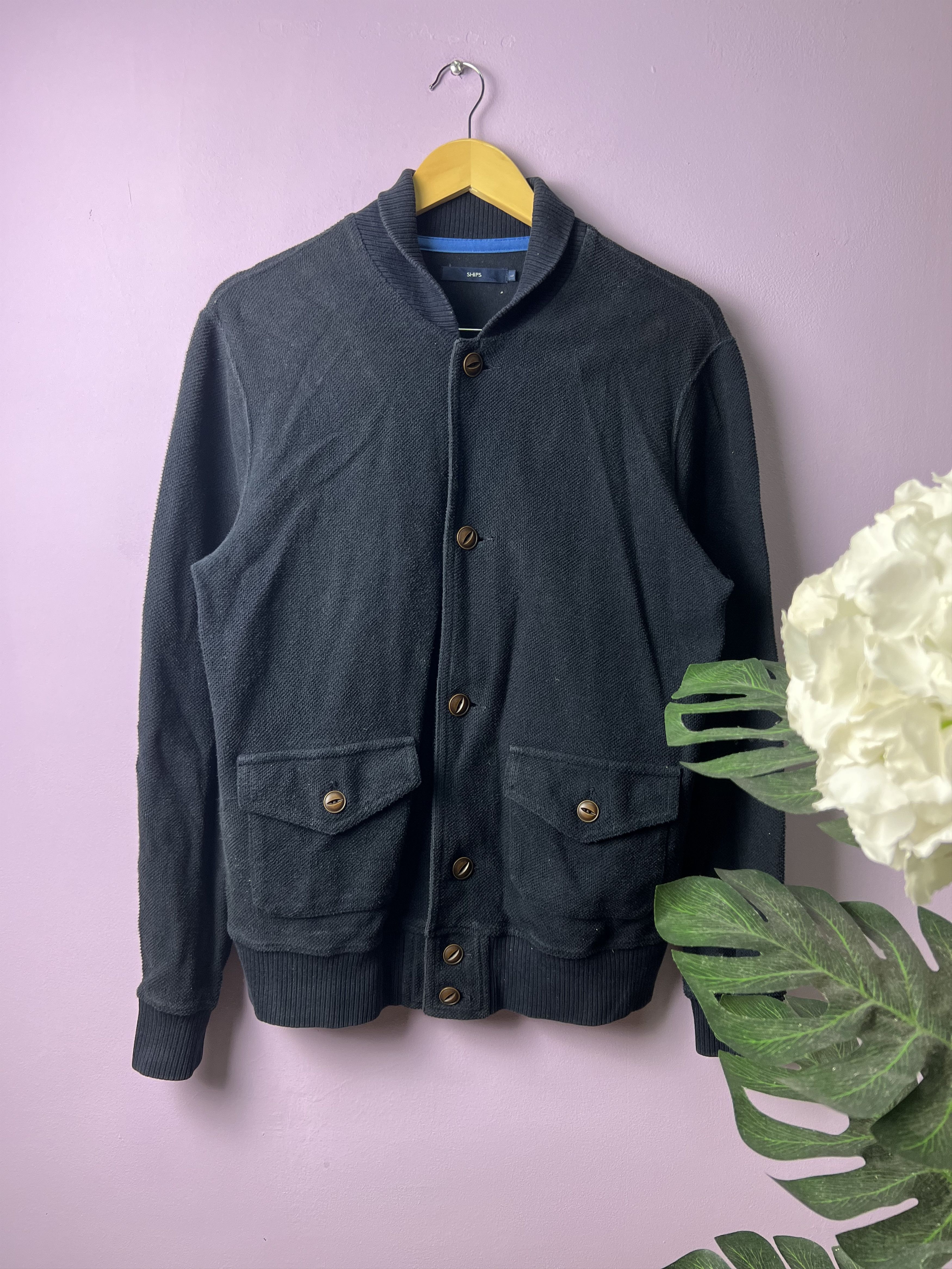 SHIPS 🔥Vintage Ships Button Cardigan Size US M / EU 48-50 / 2 - 1 Thumbnail