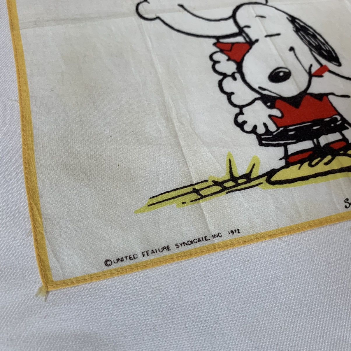 Cartoon Network × Peanuts × Vintage Peanuts Snoopy and Friends Handkerchief Neckerchief Size ONE SIZE - 2 Thumbnail