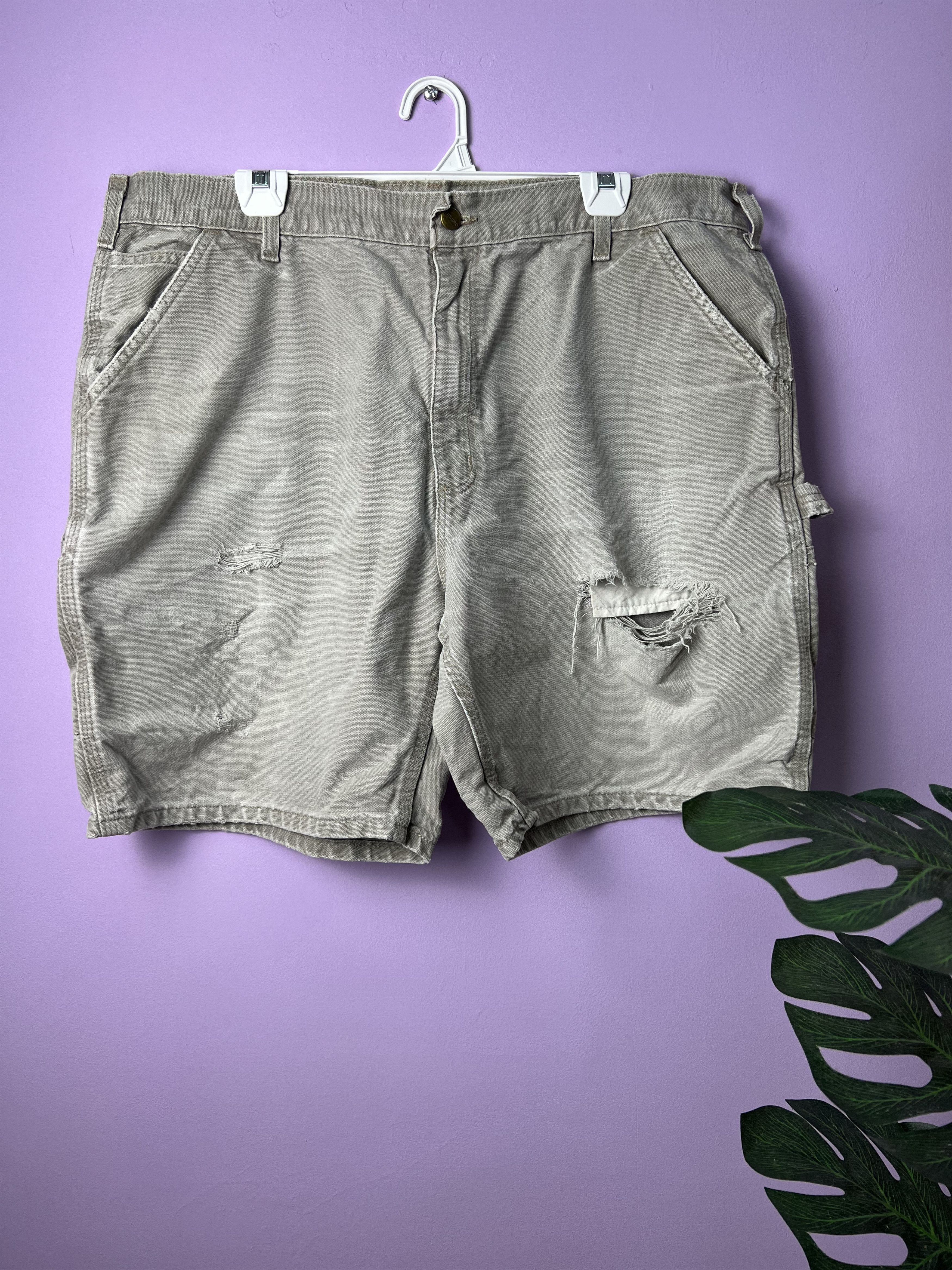 Carhartt 🔥Rare Distressed Vintage Carhartt Short Pants Size US 39 - 1 Thumbnail